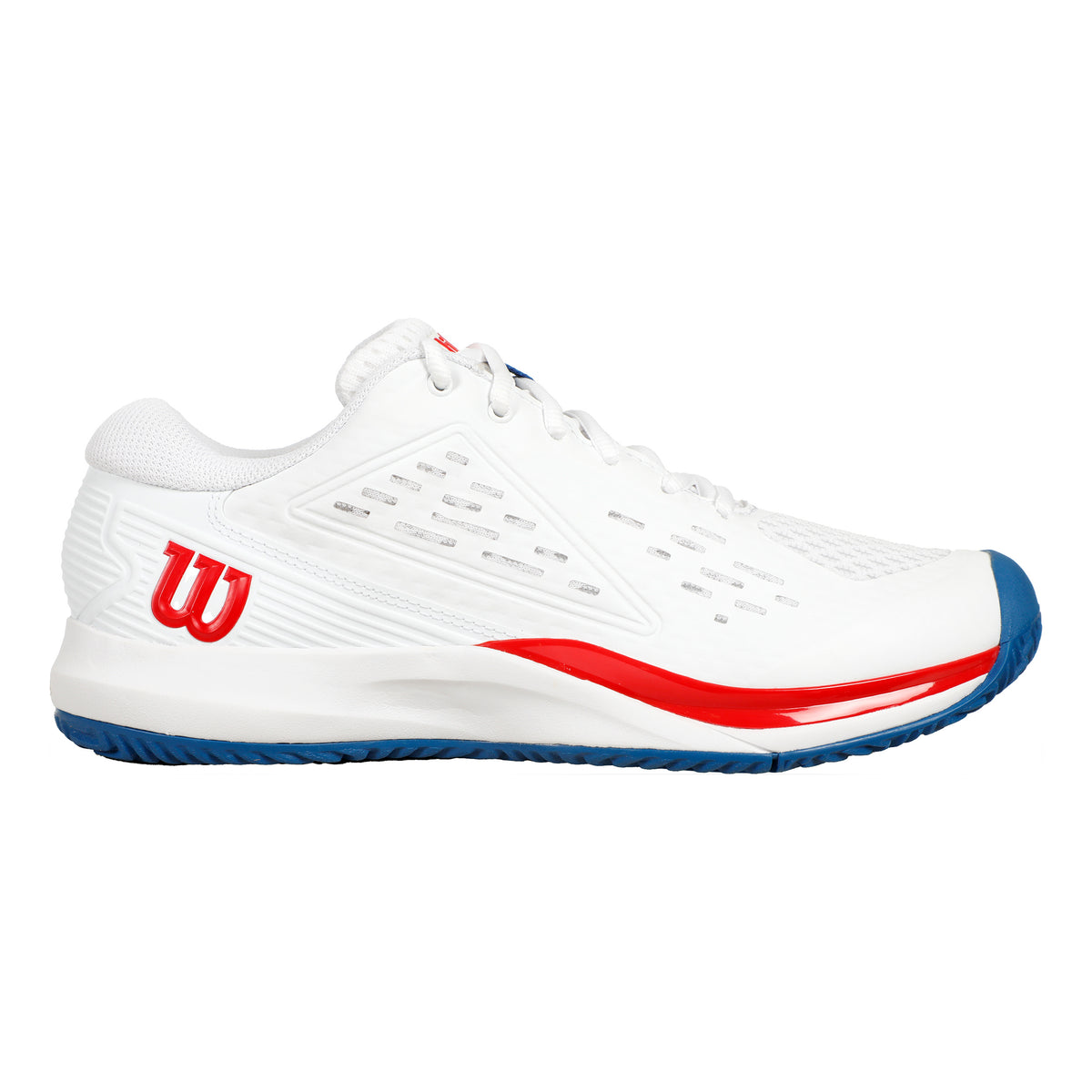 Wilson Rush Pro Ace Allcourt schoen Kinderen - wit, blauw
