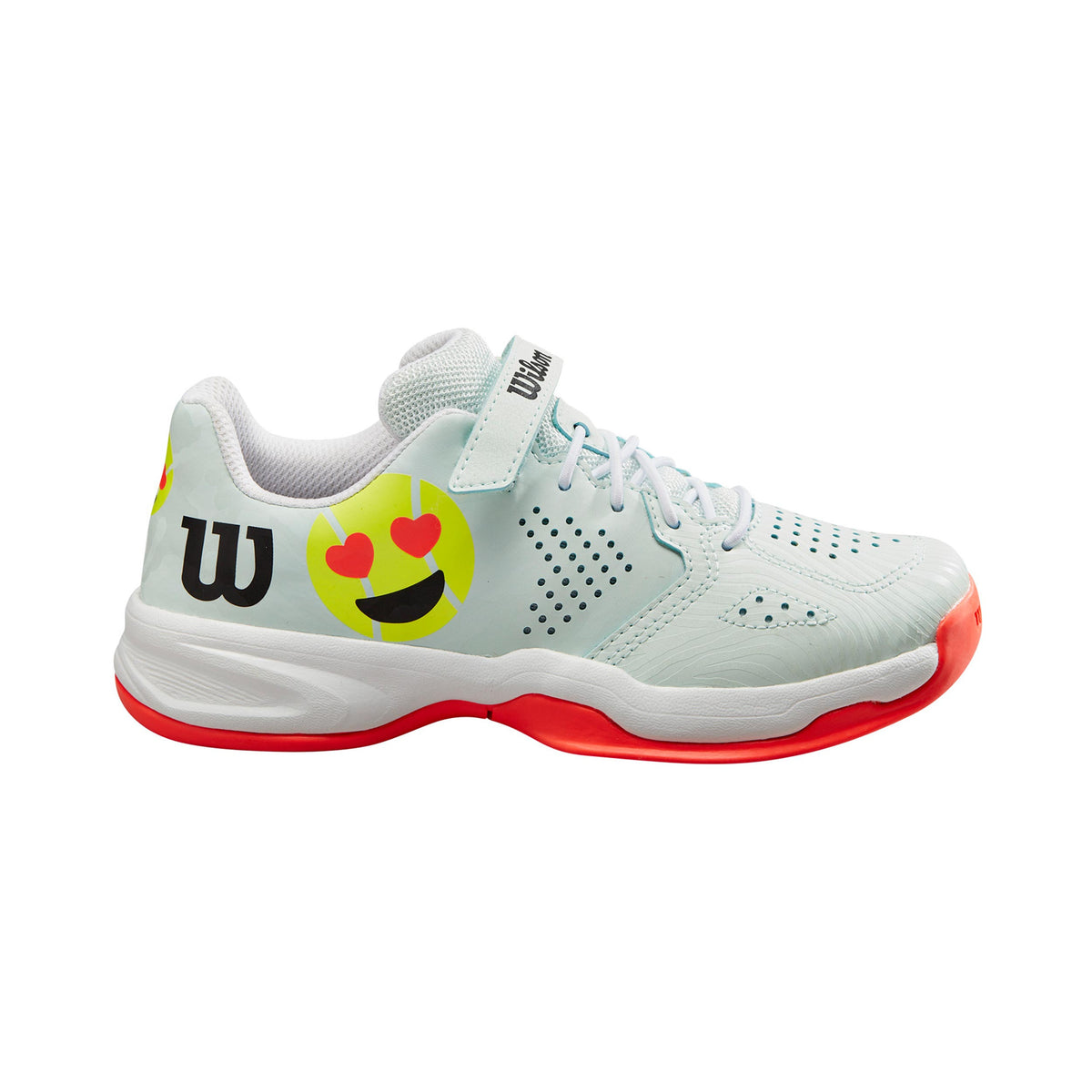 Wilson Kaos Emo Allcourt schoen Kinderen - mint, koraal