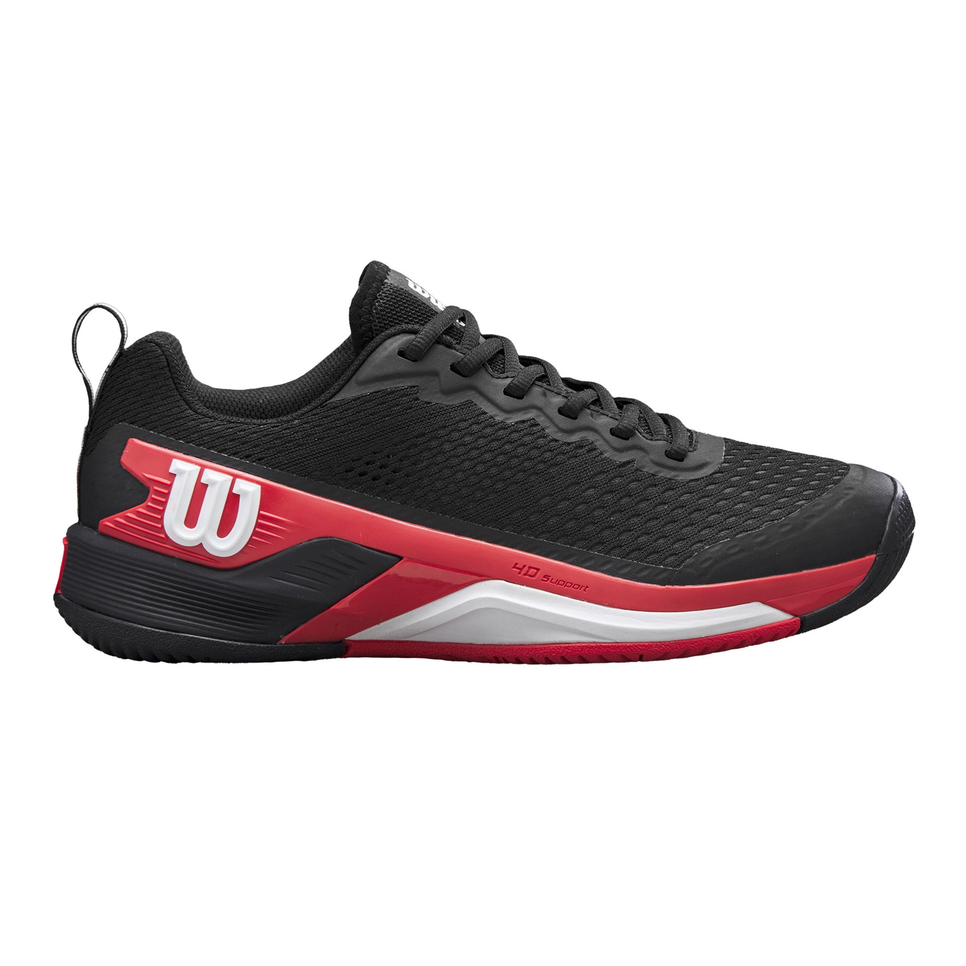 Wilson Rush Pro 4.5 Allcourt Schoen Heren-Zwart,Rood