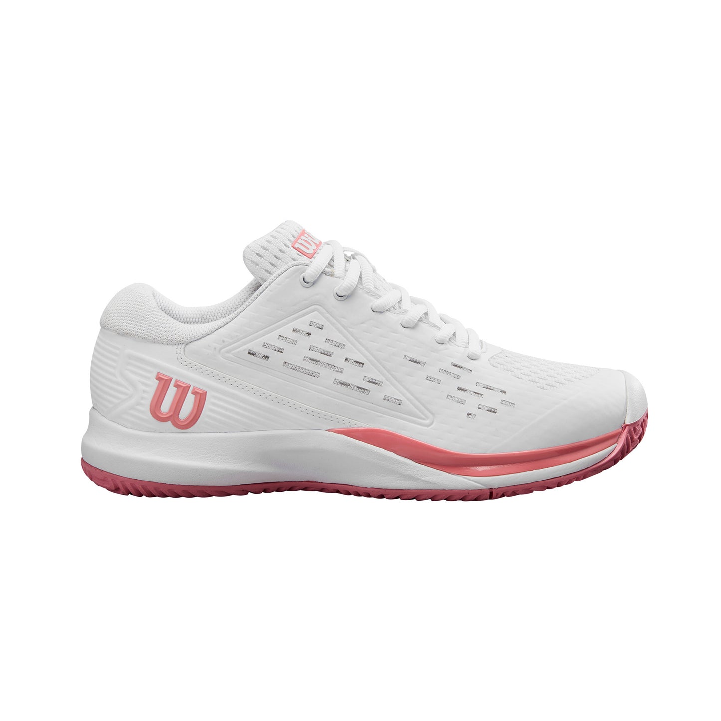 Wilson Rush Pro Ace Allcourt Schoen Kinderen-Wit,Mauve