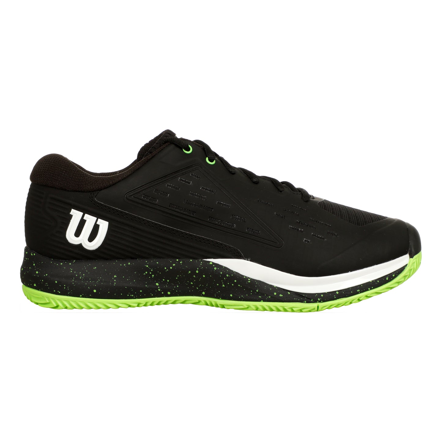 Wilson Rush Pro Ace Gravelschoen Heren-Zwart,Neongroen