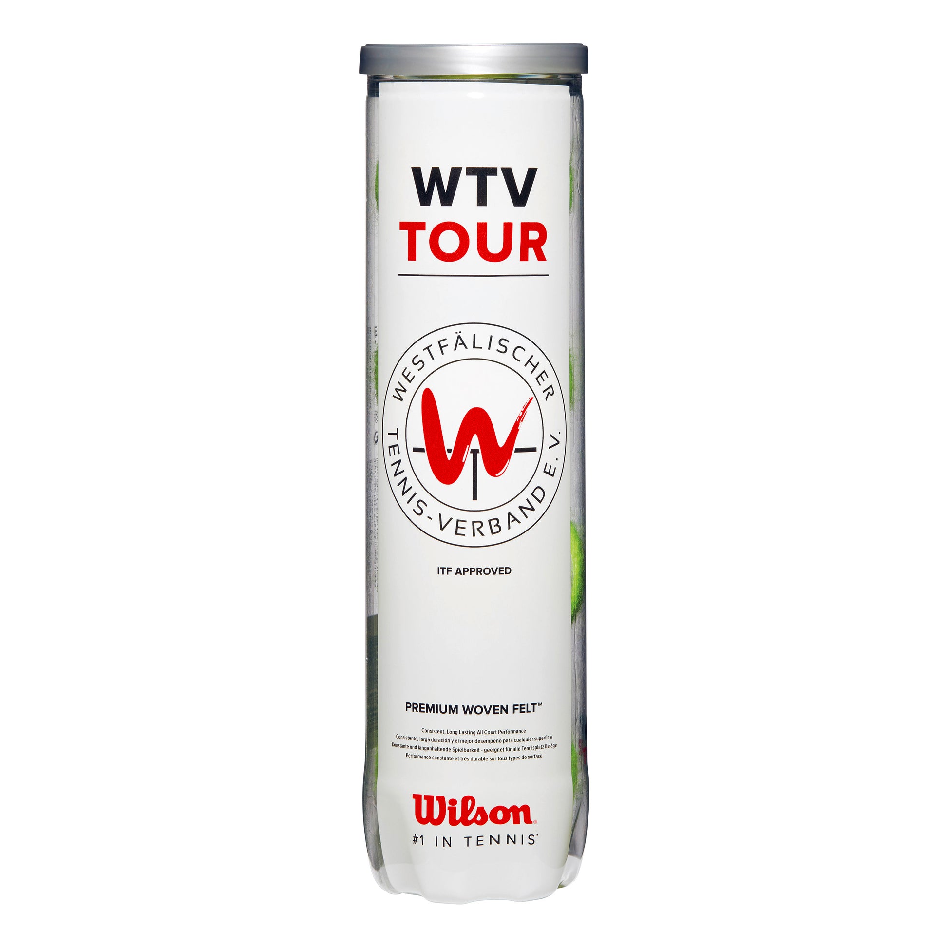 Wilson WTV Tour Verpakking 4 stuks