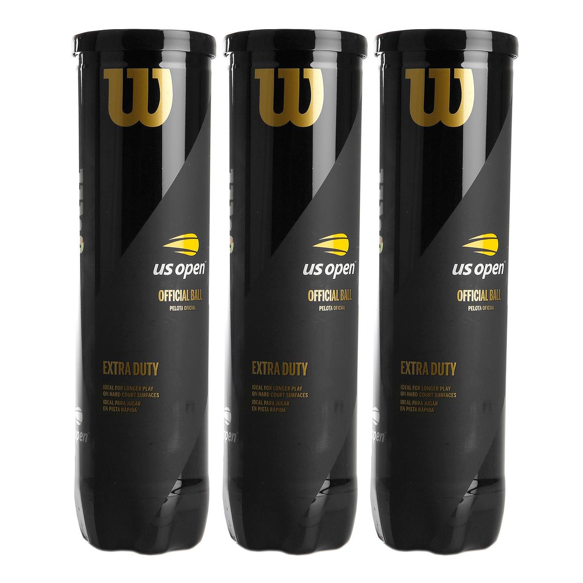 Wilson US Open 40th Anniversary 3x verpakking 4 stuks