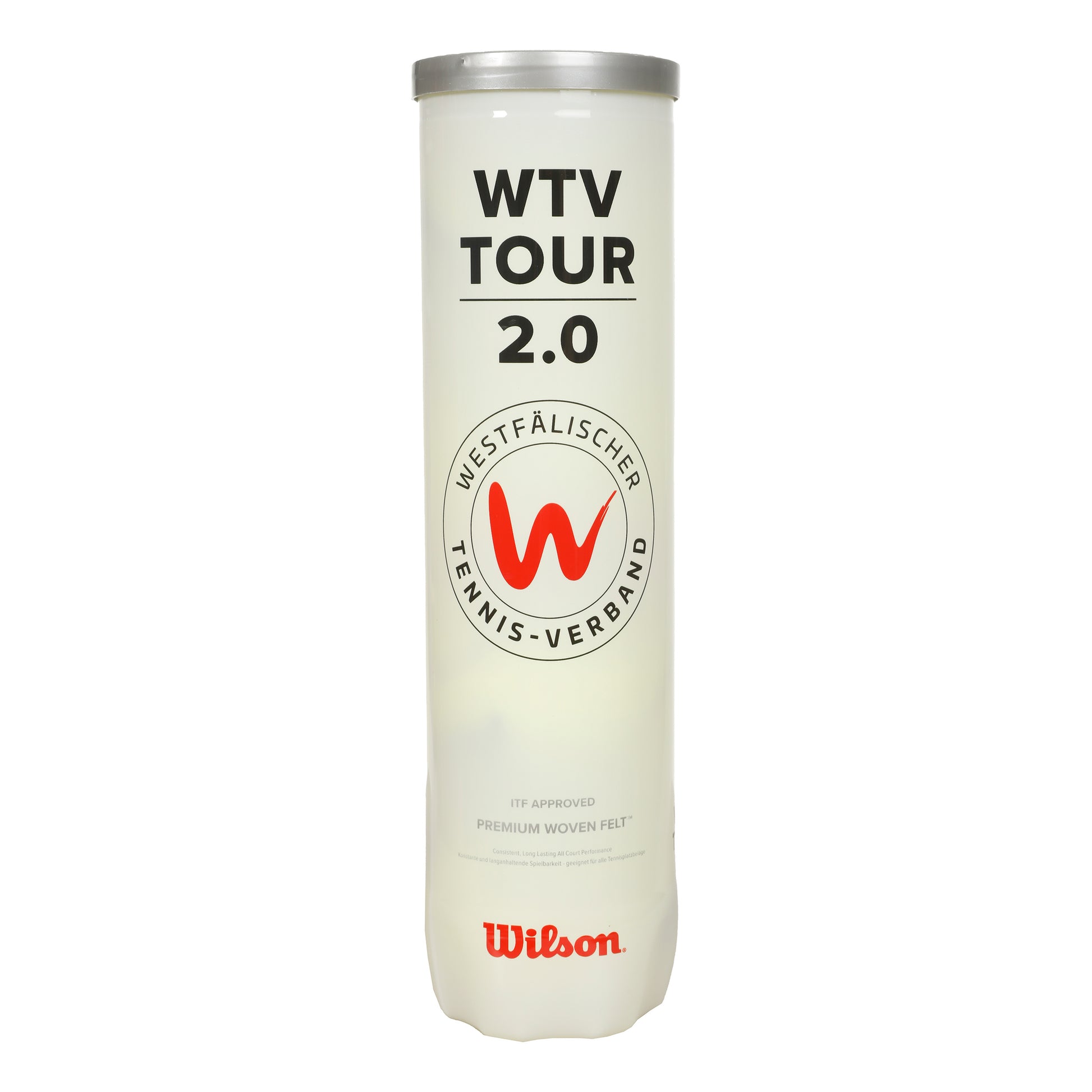Wilson WTV Tour 2.0 Verpakking 4 stuks