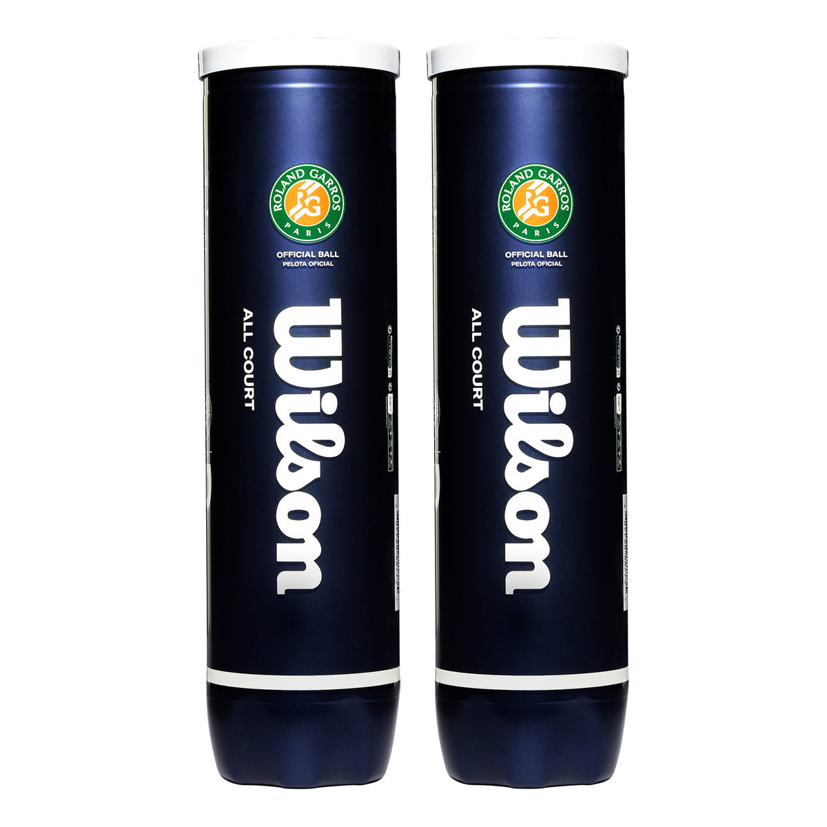 Wilson Roland Garros All Court 2x Verpakking 4 Stuks