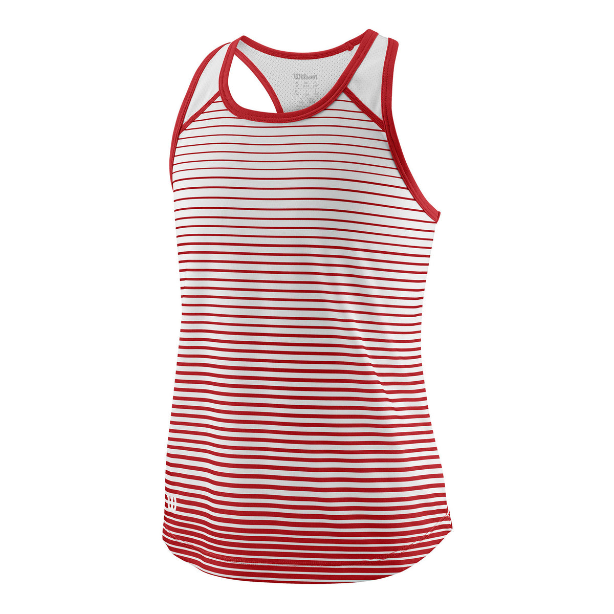 Wilson Striped Tanktop Meisjes - rood, wit