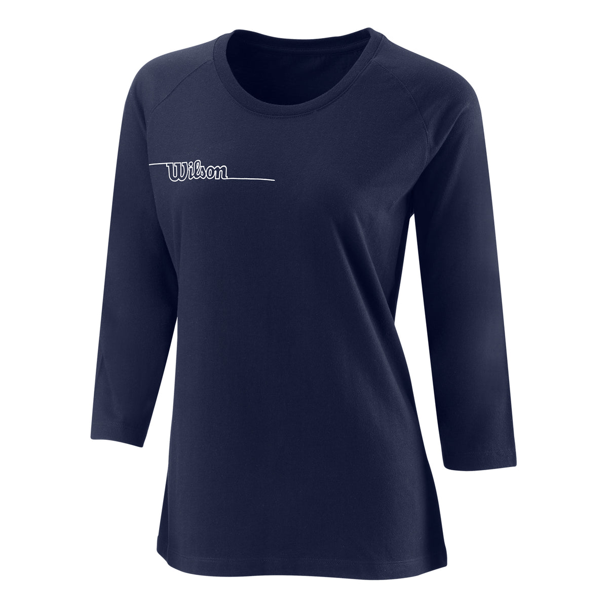 Wilson II 3/4 Tech Longsleeve Dames - donkerblauw,