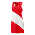 II Jurk Dames - rood, wit