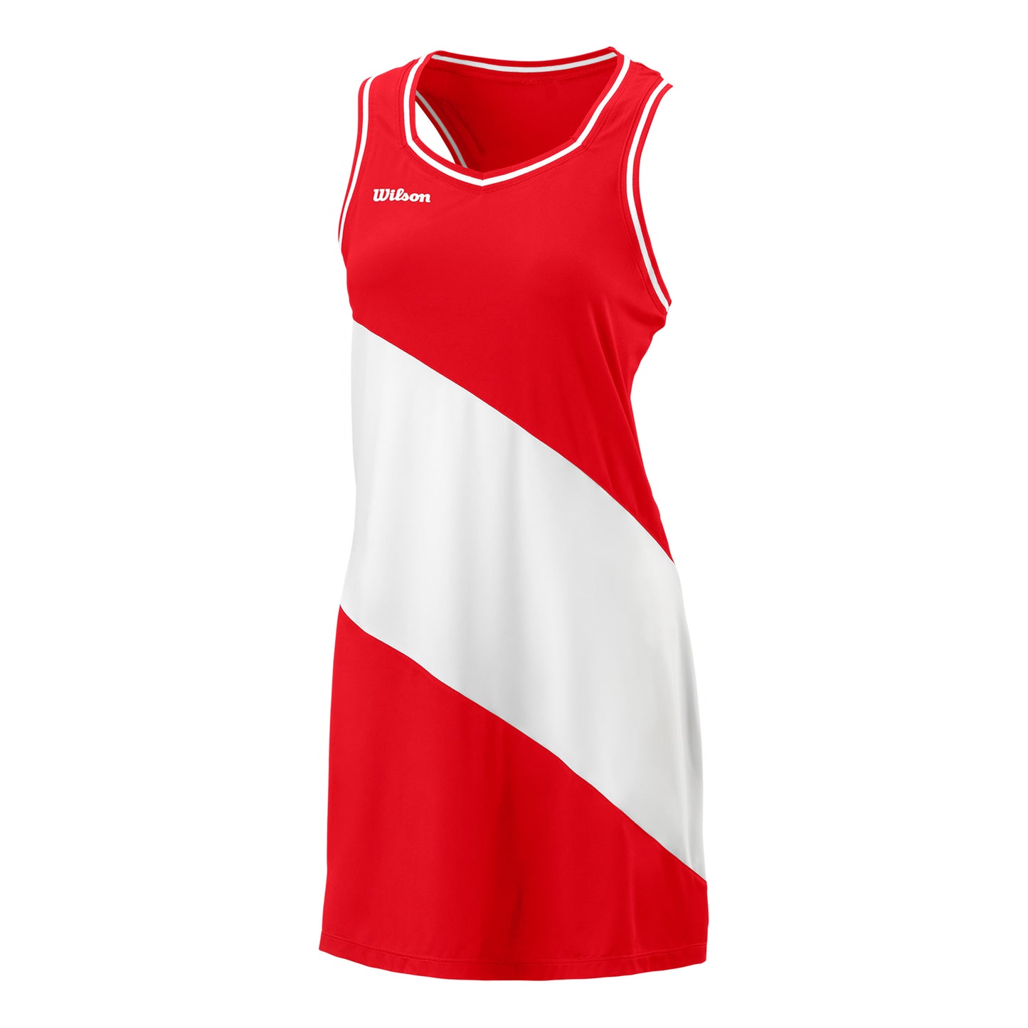 Wilson II Jurk Dames - rood, wit