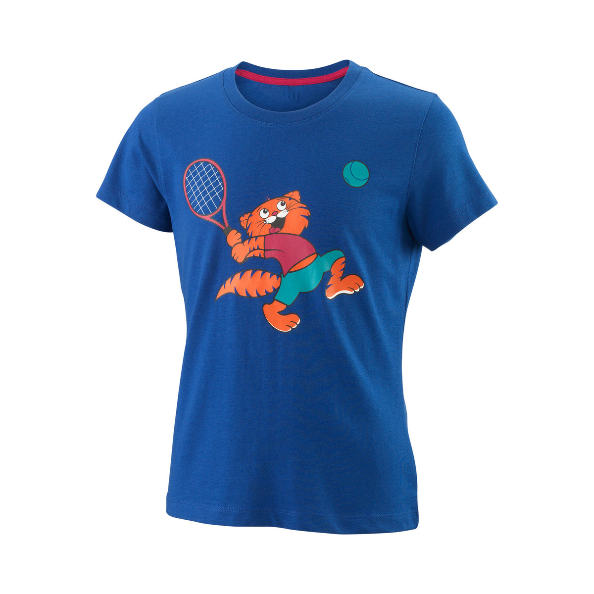 Wilson Tabby Tech T-shirt Meisjes-Blauw