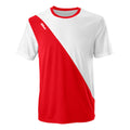 Team II Crew T-shirt Heren - rood, wit