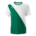 Team II Crew T-shirt Heren - groen, wit