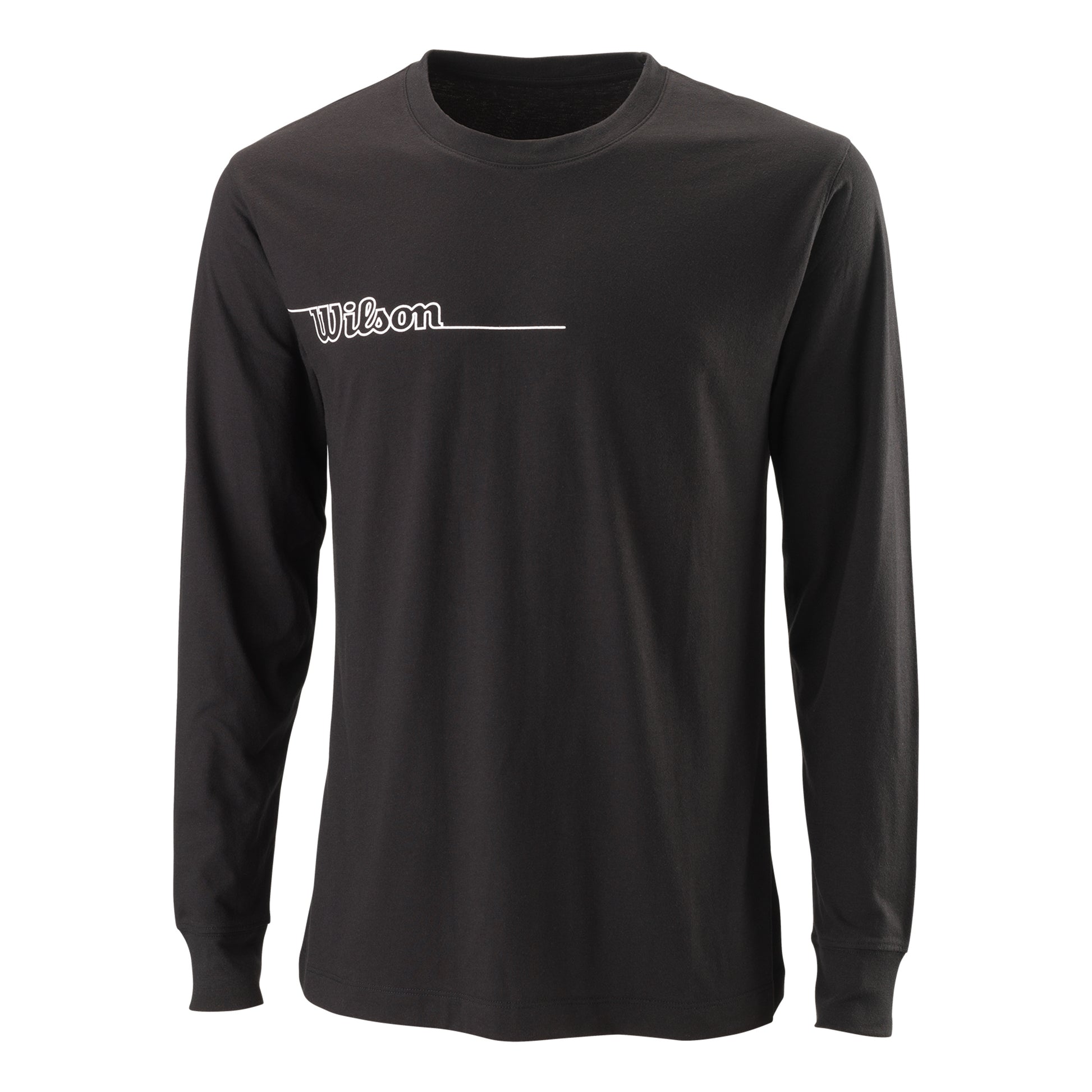 Wilson Team II Tech Longsleeve Heren - zwart,