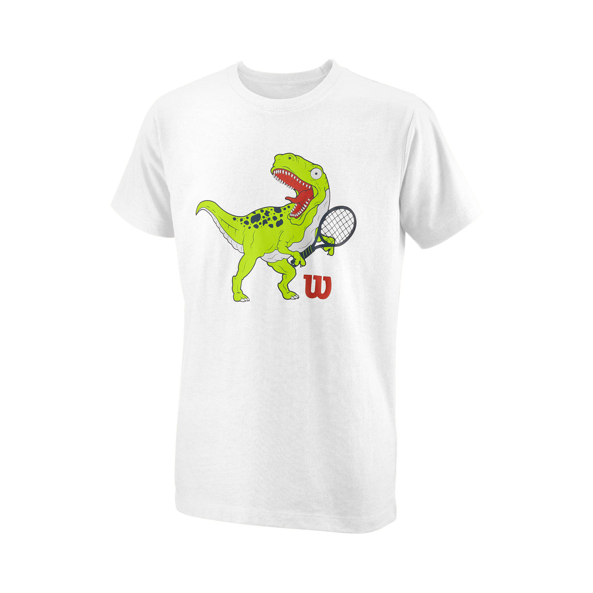 Wilson Trex Tech T-shirt Jongens - wit, groen