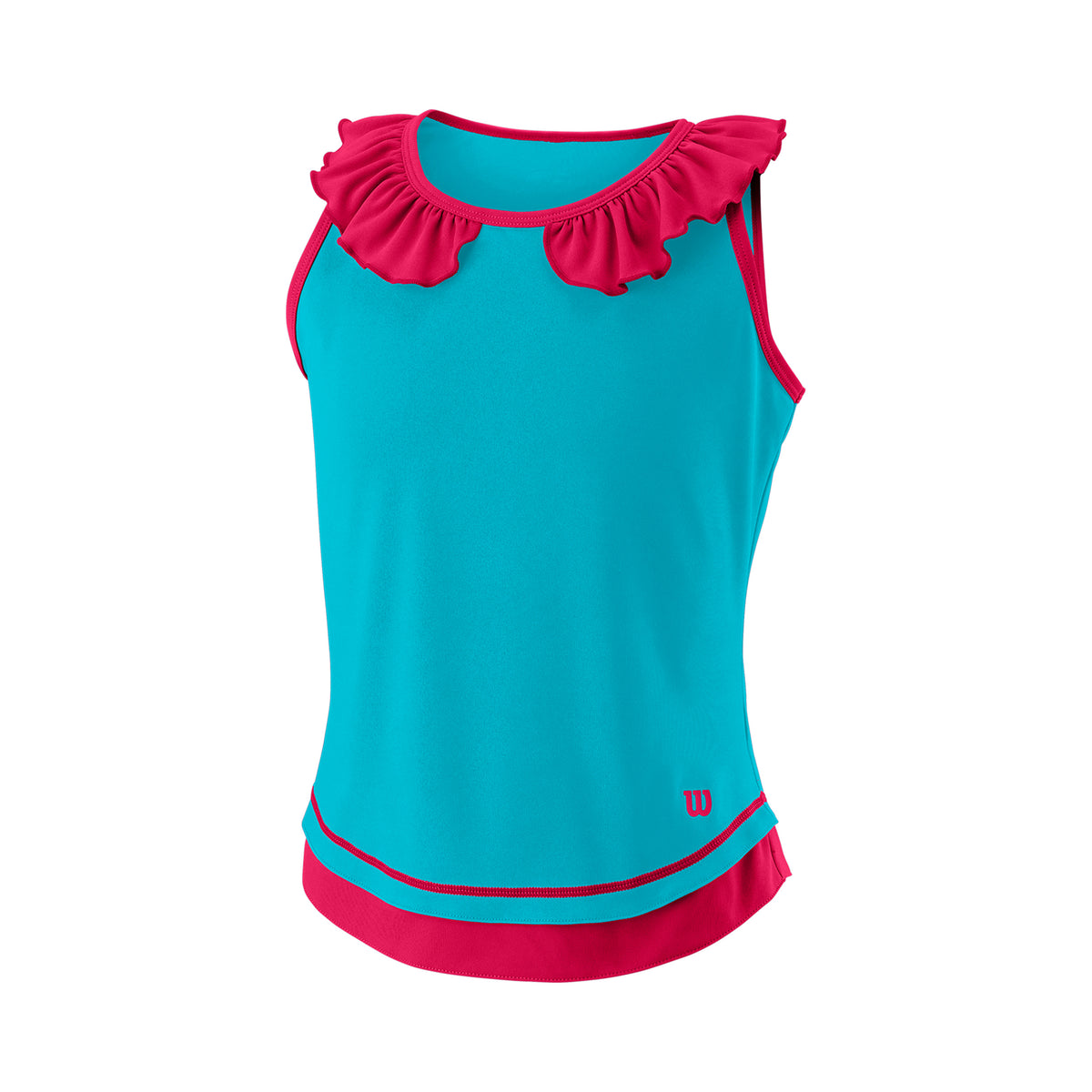 Wilson Competition II Tanktop Meisjes - blauw, pink