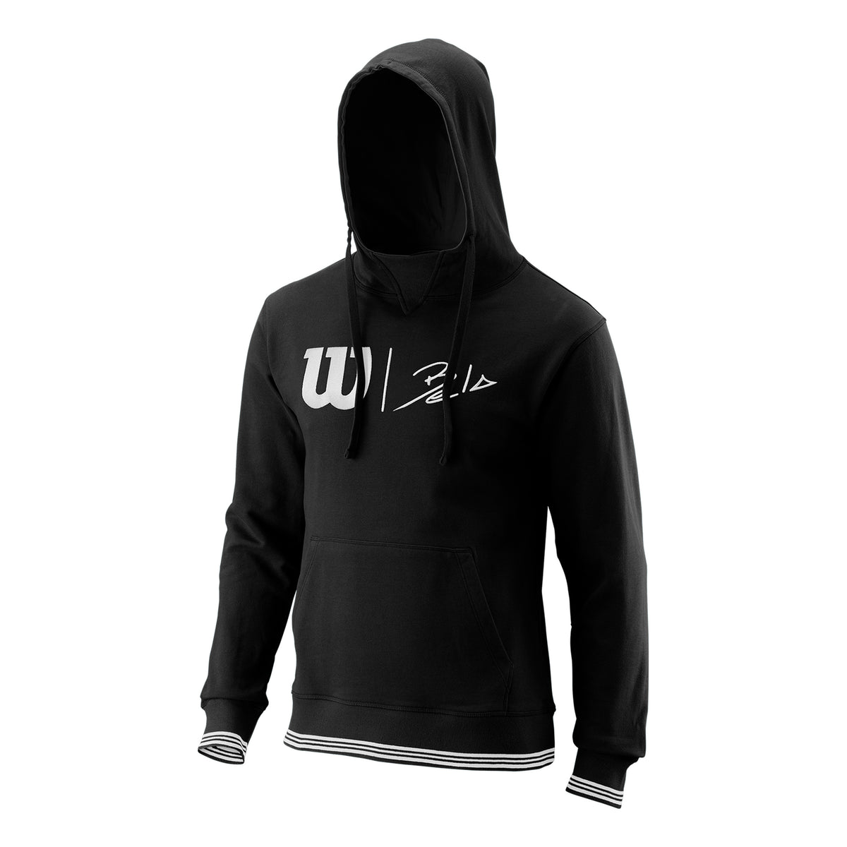 Wilson Bela Slimfit Sweater Met Capuchon Heren-Zwart,Wit