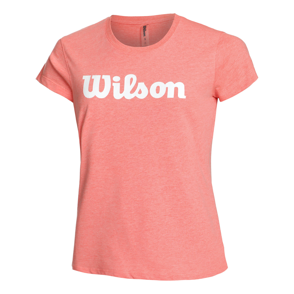 Wilson Script Tech T-shirt Dames - koraal,