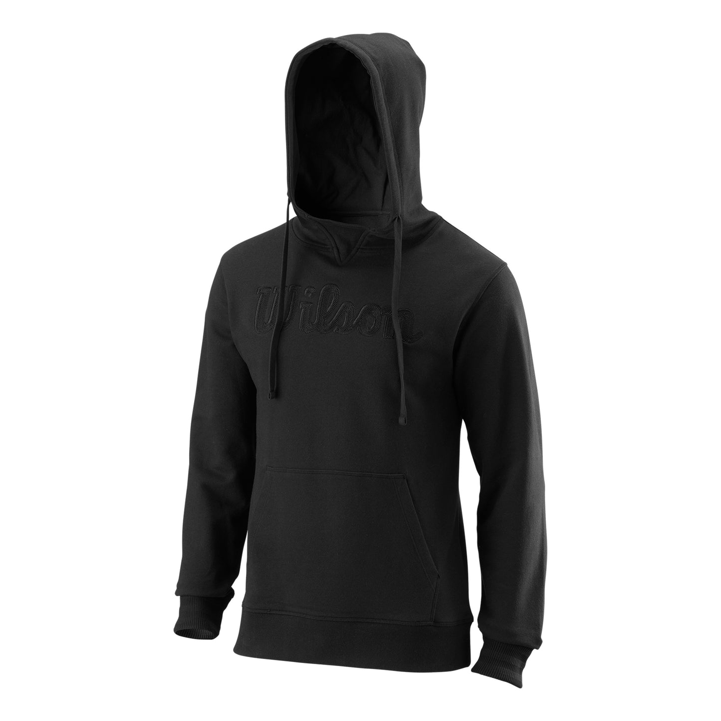 Wilson Script Eco CTN Sweater met capuchon Heren - zwart,