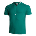Players Seamless Zip Henley 2.0 T-shirt Heren-Groen