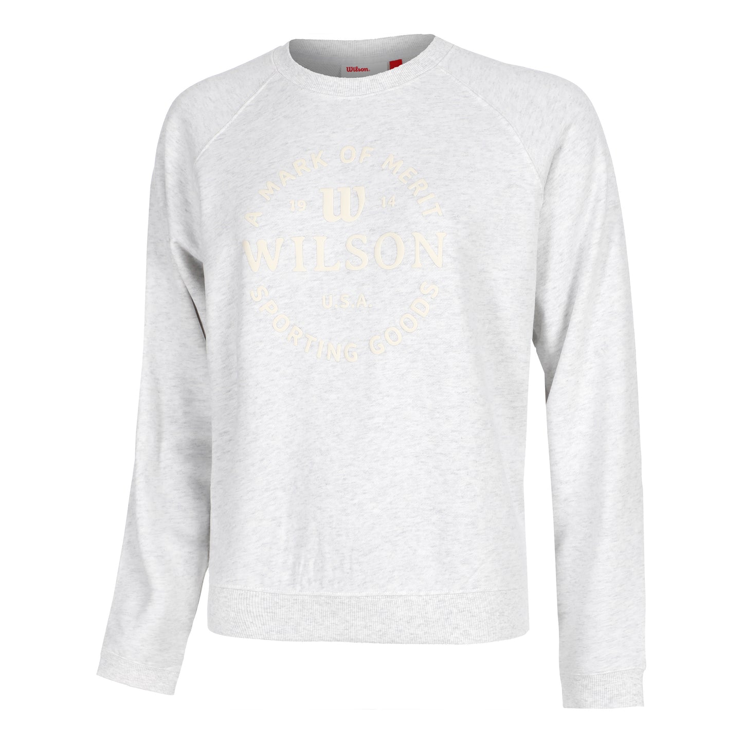 Wilson Classic Crew Sweatshirt Dames-lichtgrijs