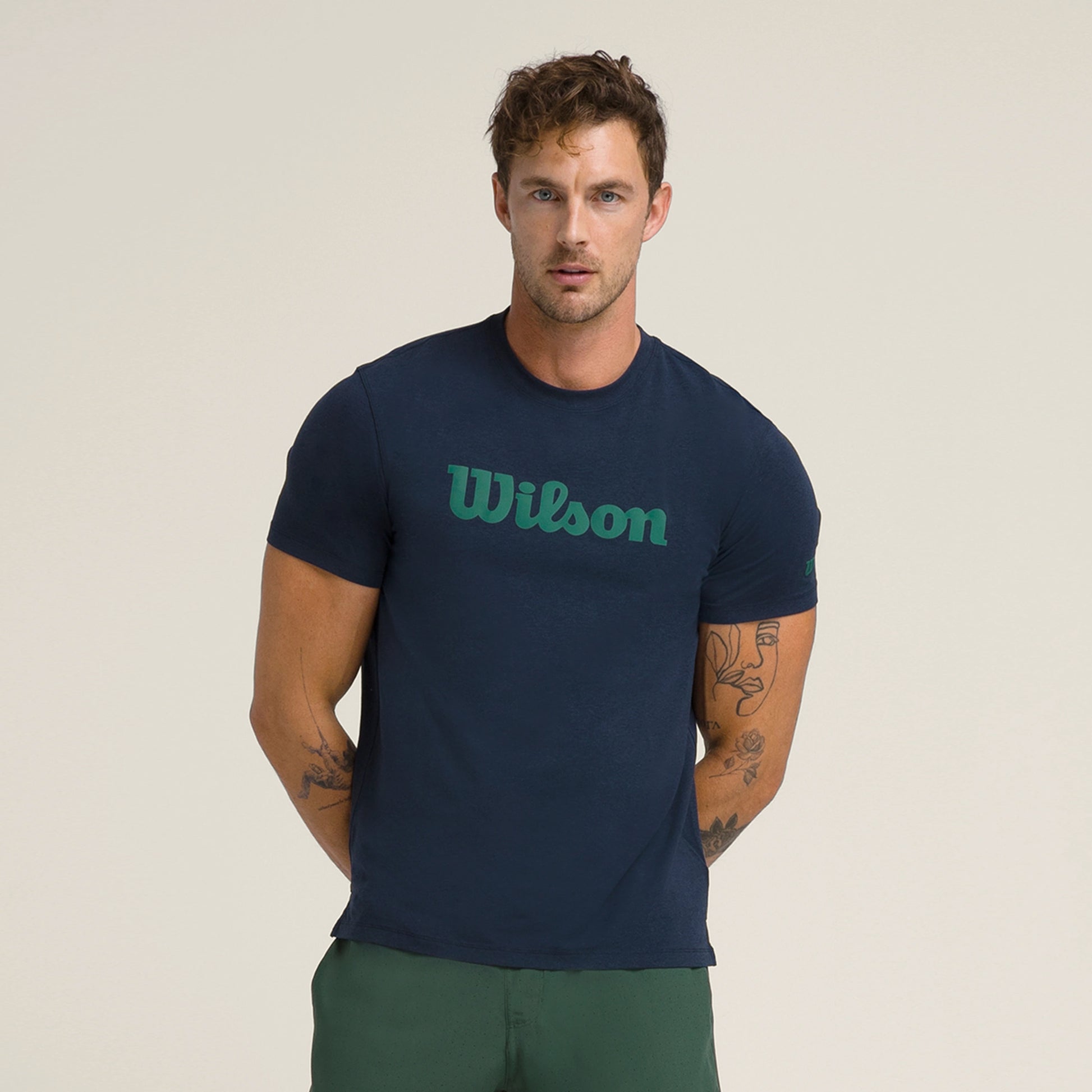 Wilson Easy Street T-shirt Heren-Donkerblauw