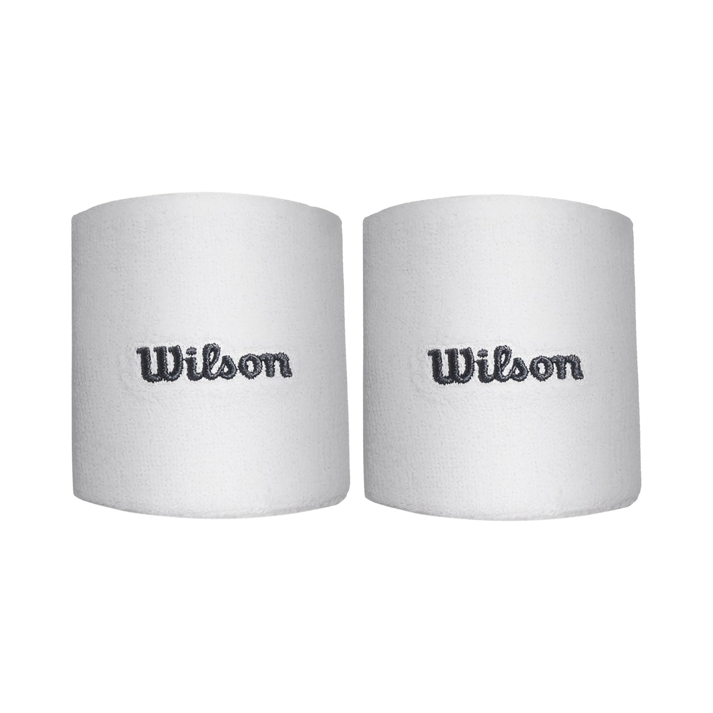 Wilson Terry Logo Zweetband kort - wit