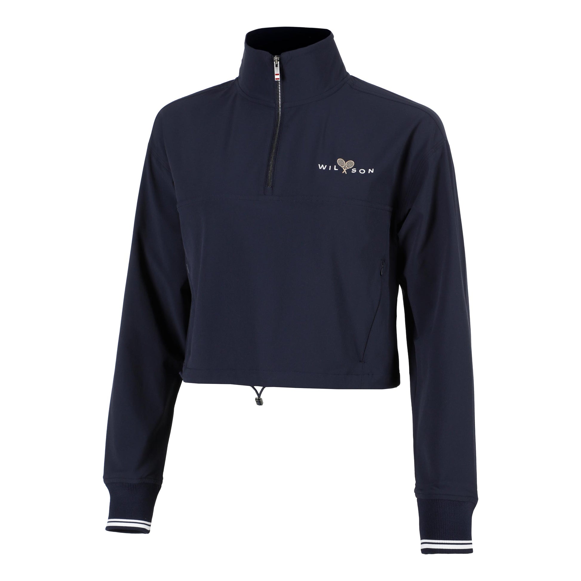 Wilson Davenport Woven Popover Sweatshirt Dames-Donkerblauw