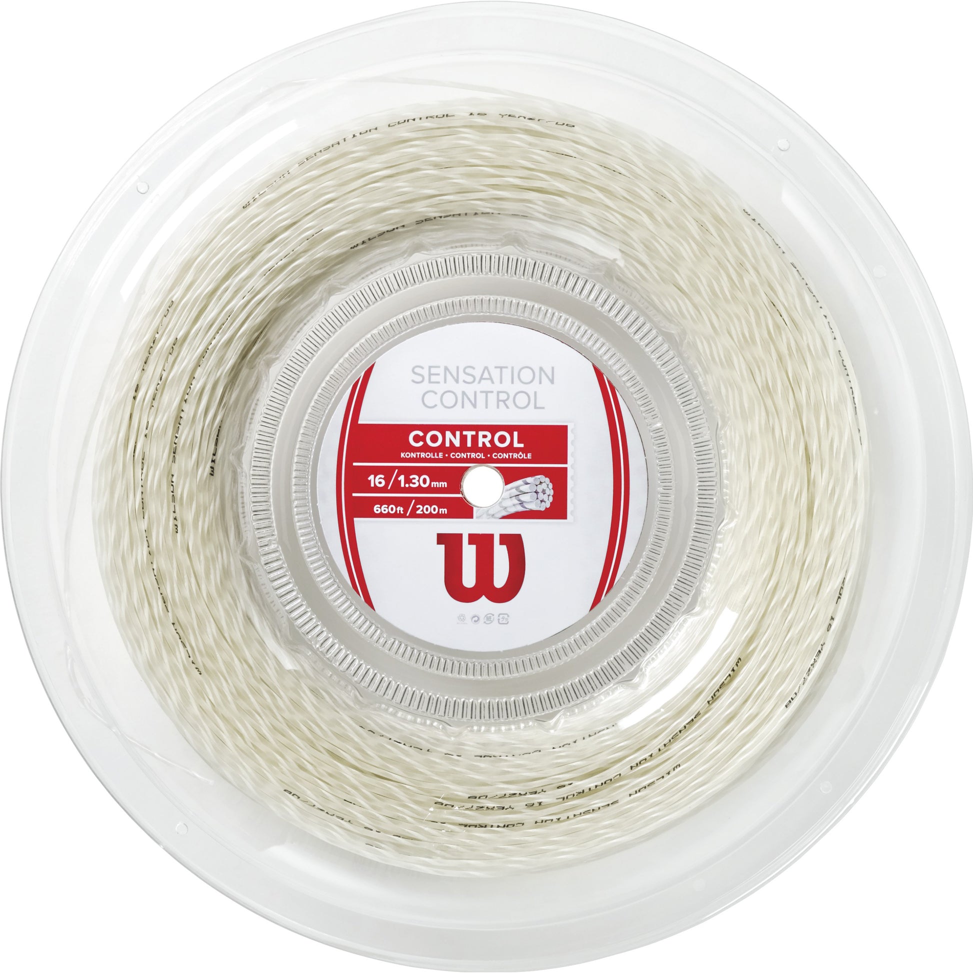 Wilson Sensation Control Rol Snaren 200m-Natuurlijke Kleuren