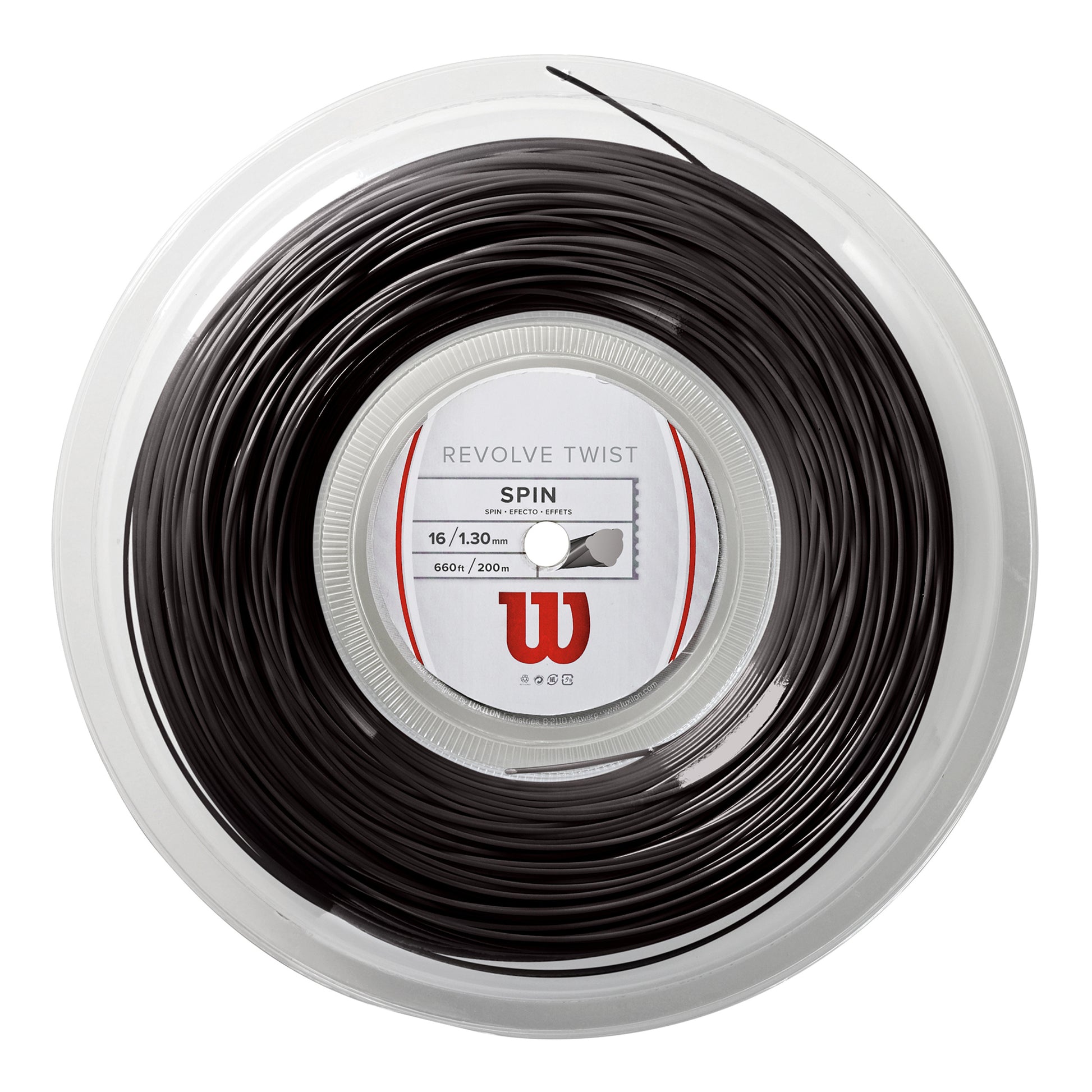 Wilson Revolve Twist Rol Snaren 200m-Grijs