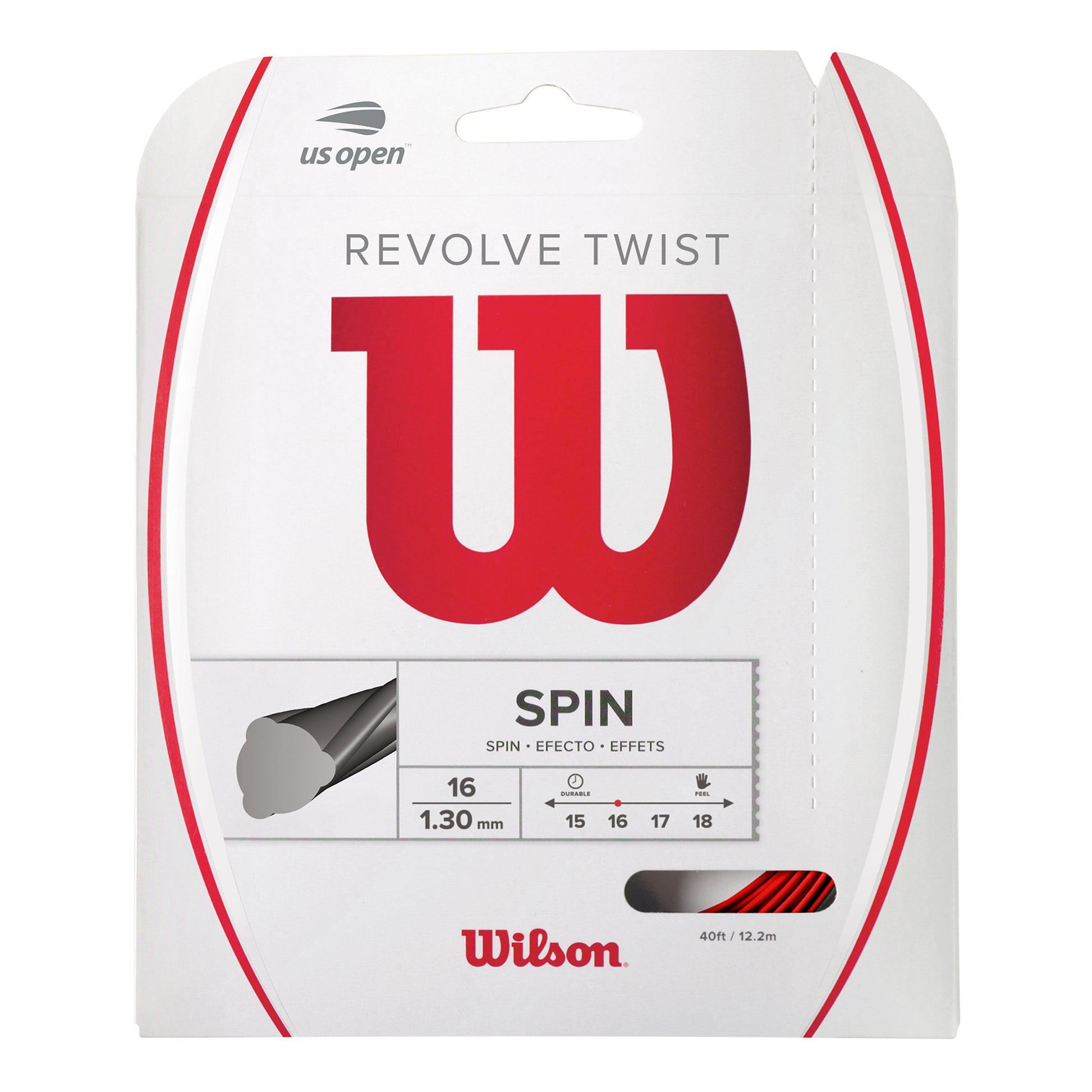 Wilson Revolve Twist Set snaren 12,2m - rood