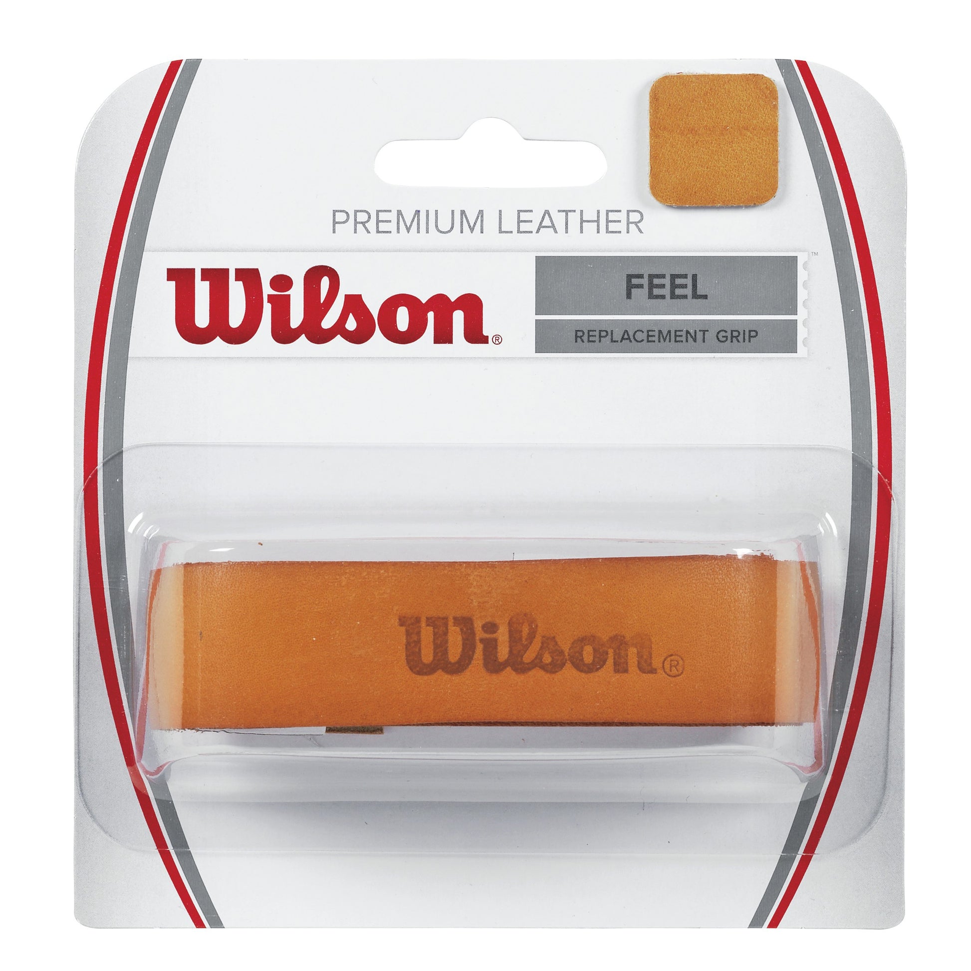 Wilson Premium Leather Replacement Grip Verpakking 1 Stuk-Bruin
