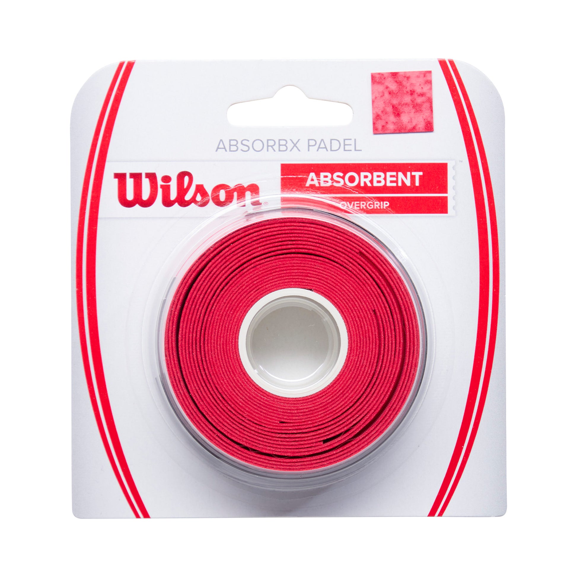 Wilson Pro Overgrip Verpakking 3 stuks - rood