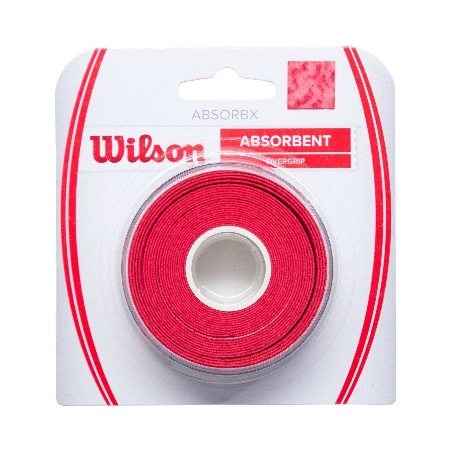 Wilson Dry Verpakking 3 Stuks-Rood