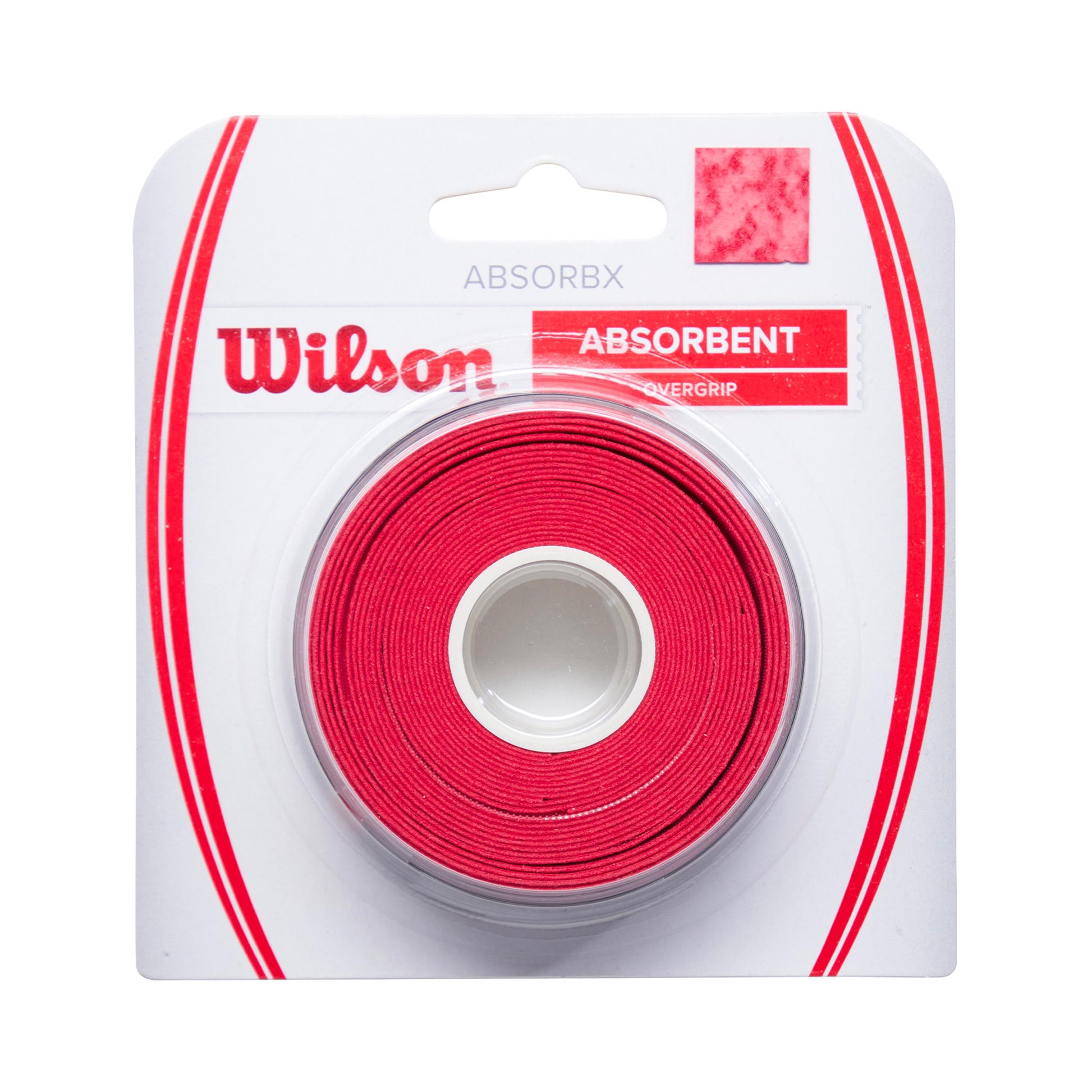 Wilson Dry Verpakking 3 Stuks-Rood
