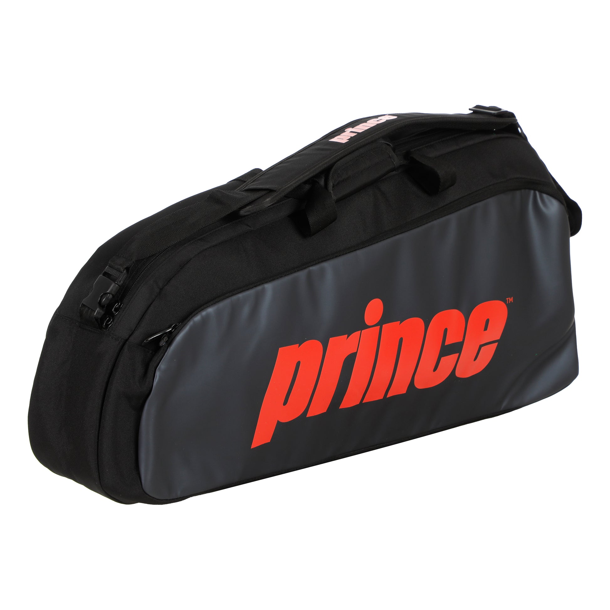 Prince Tour Comp 1 Rackettas-Zwart,Rood