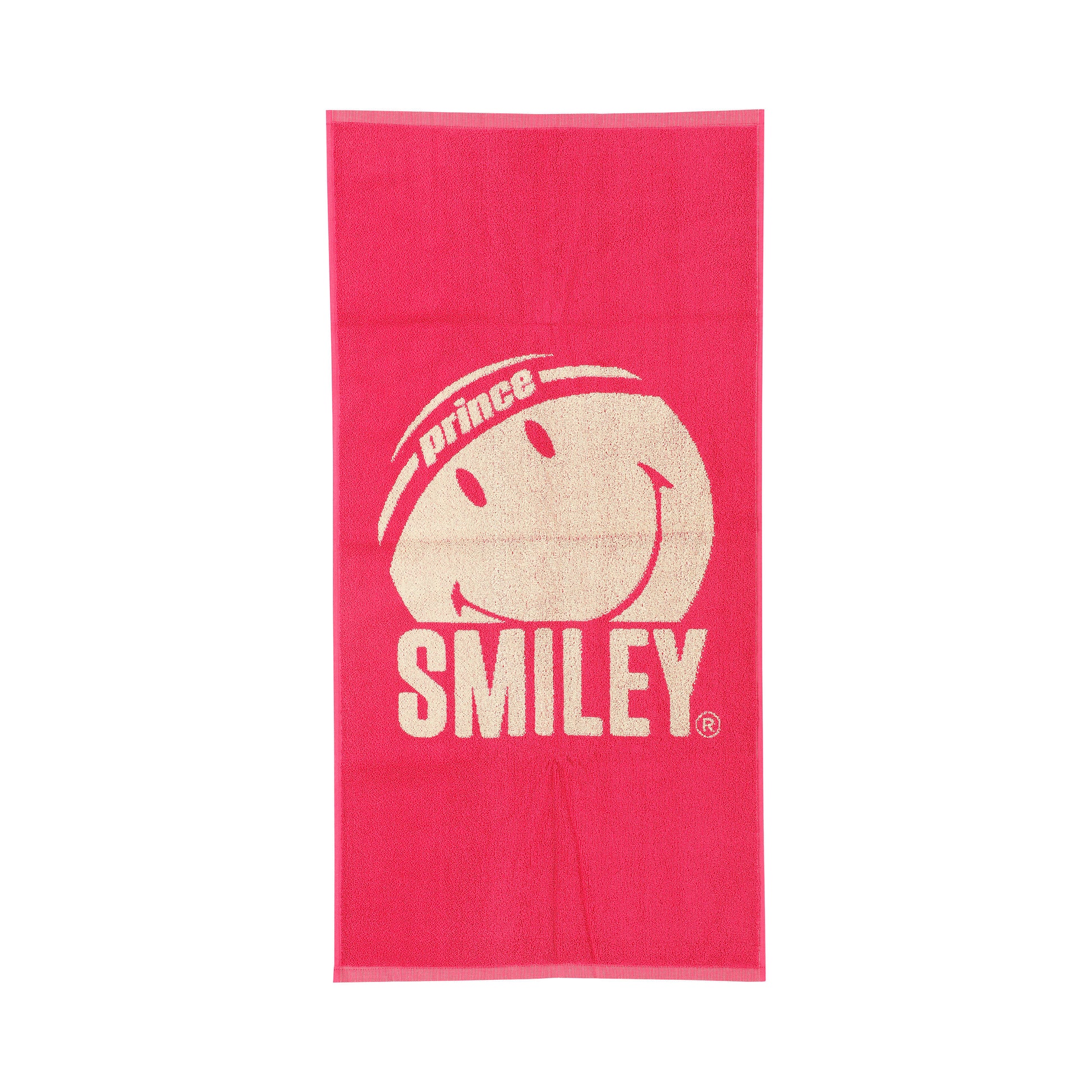 Prince Long Loop Twisted Handdoek-Pink,Crème