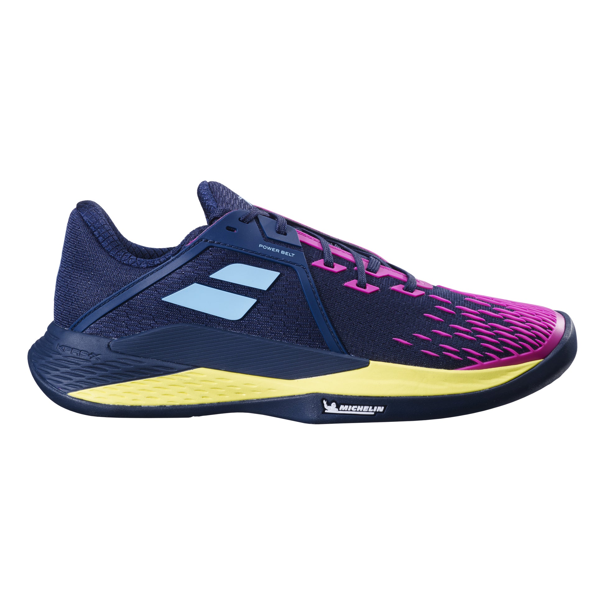 Babolat Propulse Fury 3 Gravelschoen Heren-Donkerblauw,Pink