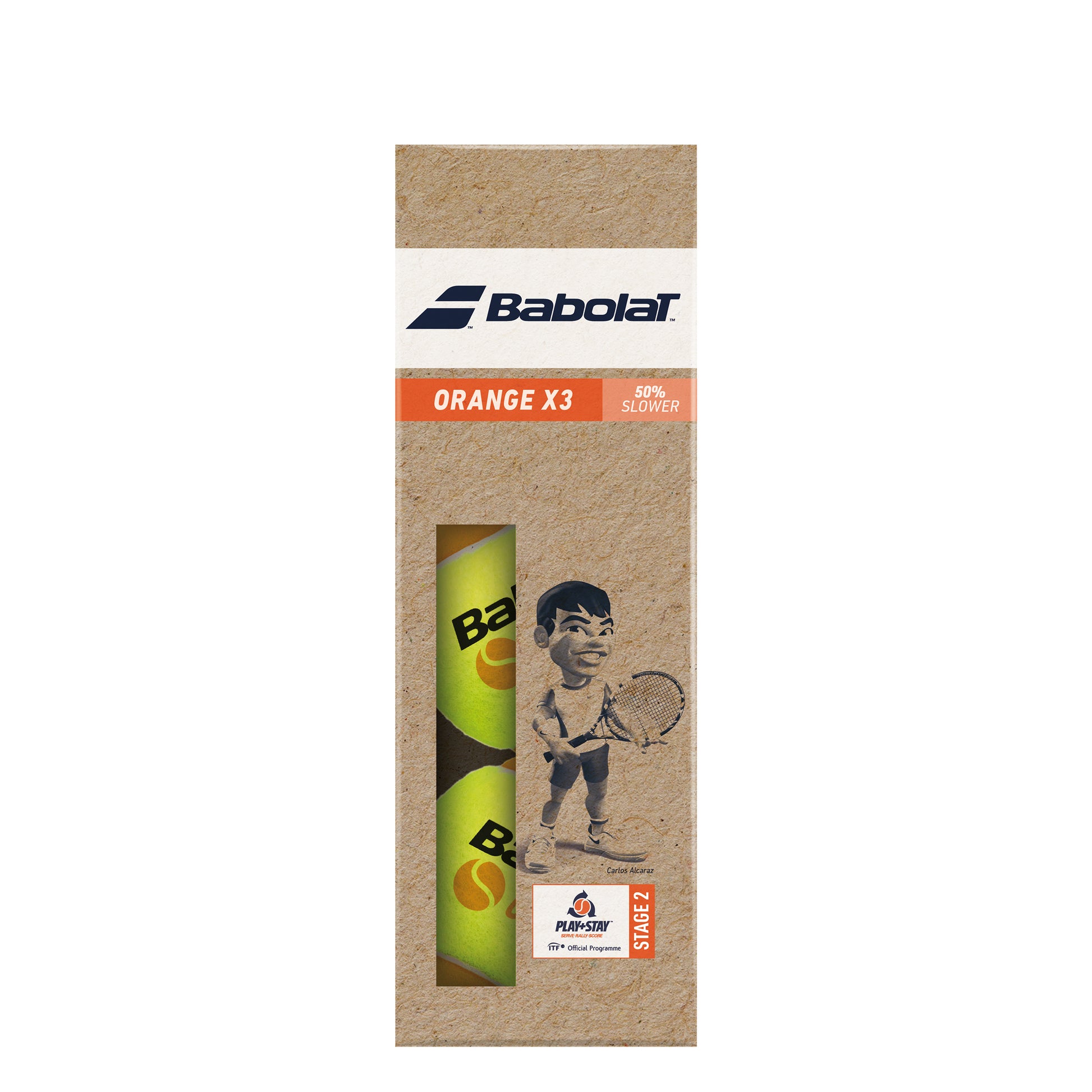 Babolat Orange (Stage 2) Verpakking 3 Stuks
