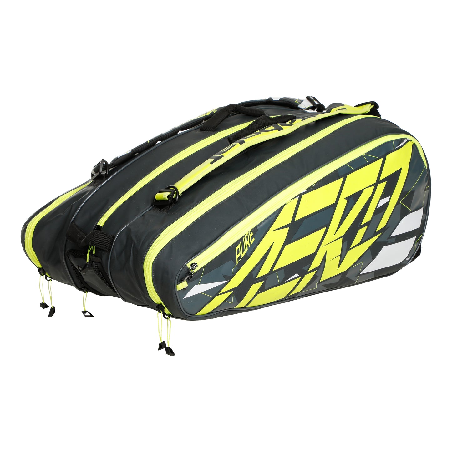 Babolat Pure Aero RH X 12 Rackettas-Antraciet,Geel