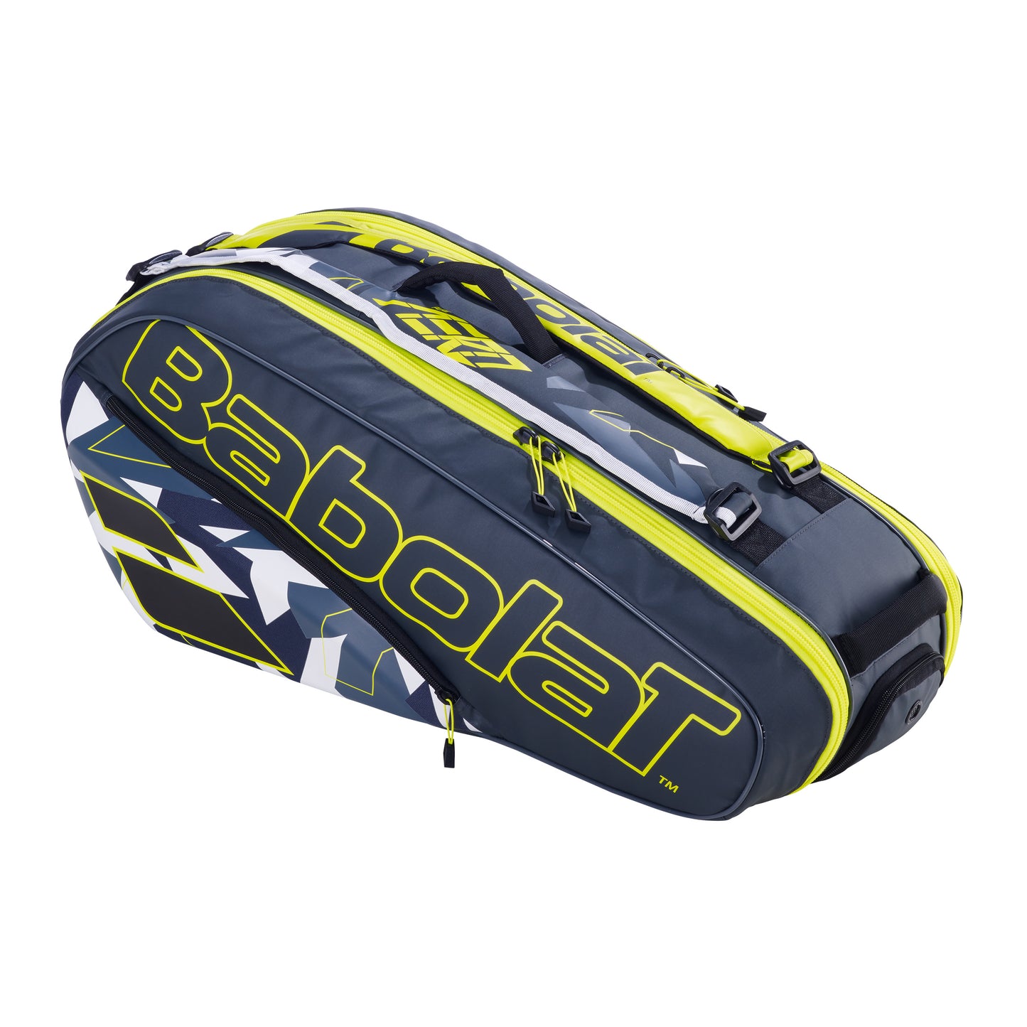 Babolat Pure Aero RH X 6 Rackettas-Antraciet,Geel
