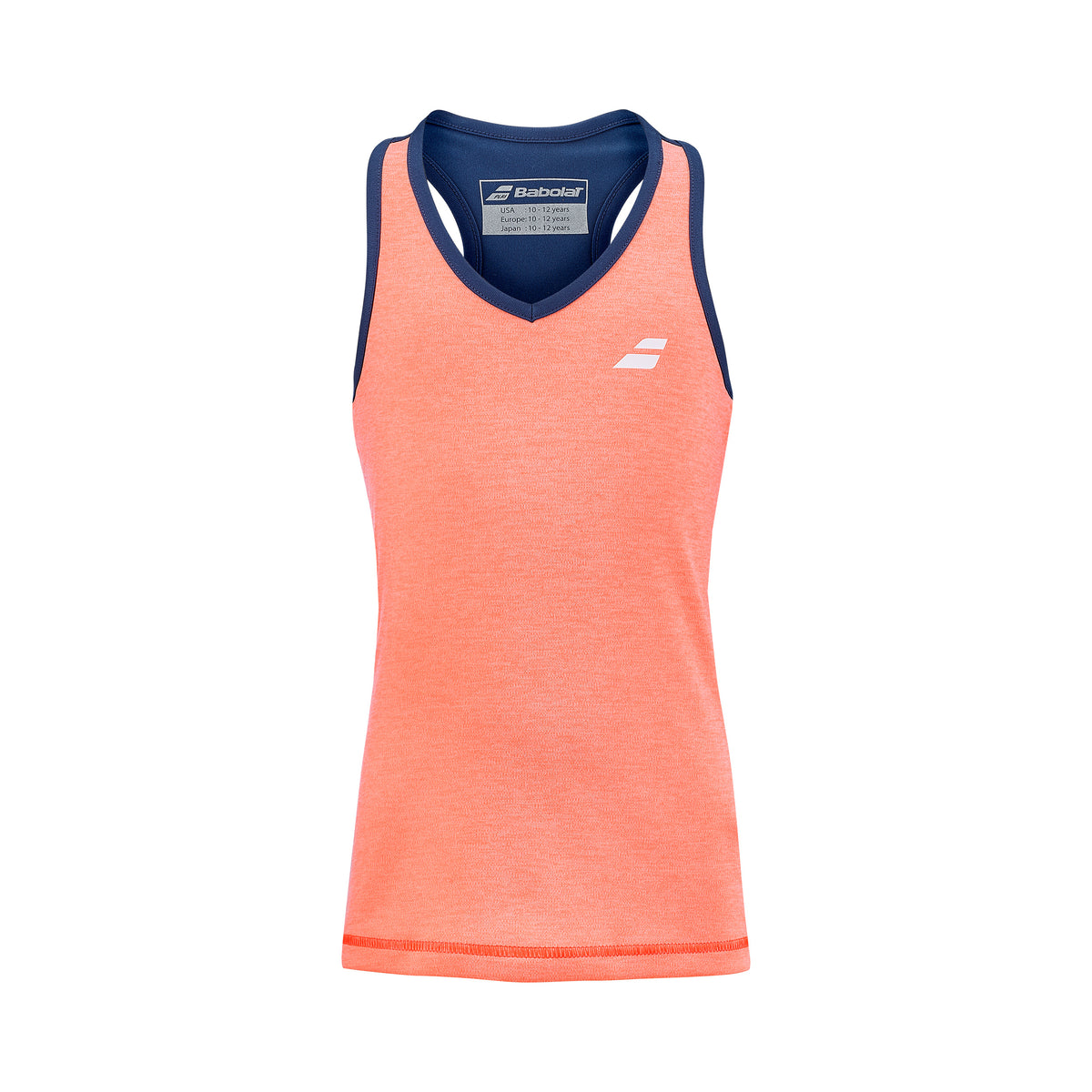 Babolat Play Tanktop Meisjes - koraal, blauw