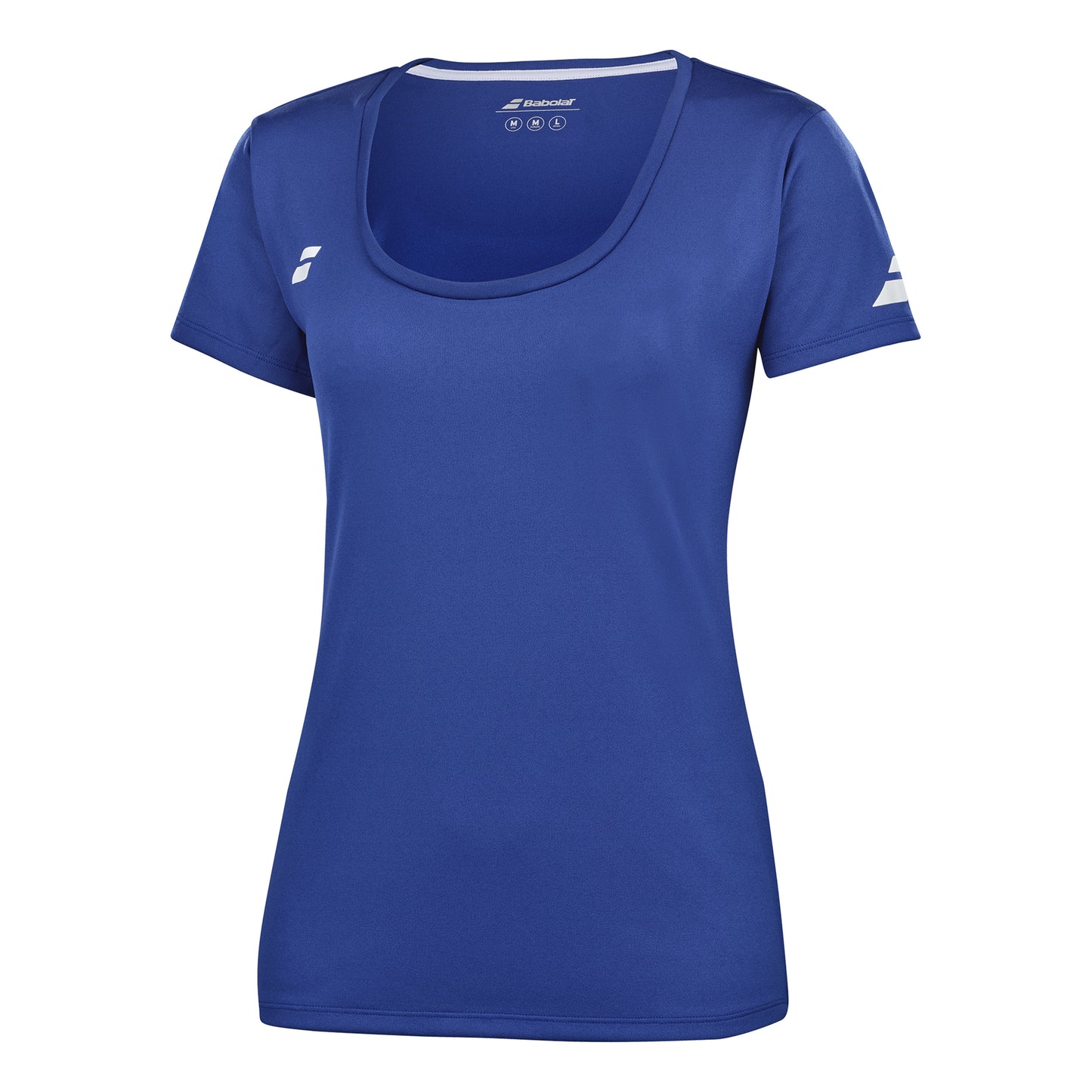 Babolat Play Cap Sleeve T-shirt Meisjes-Donkerblauw,Wit