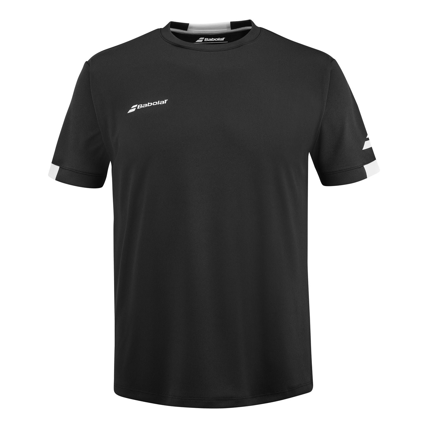 Babolat Play Crew Neck T-shirt Heren-Zwart