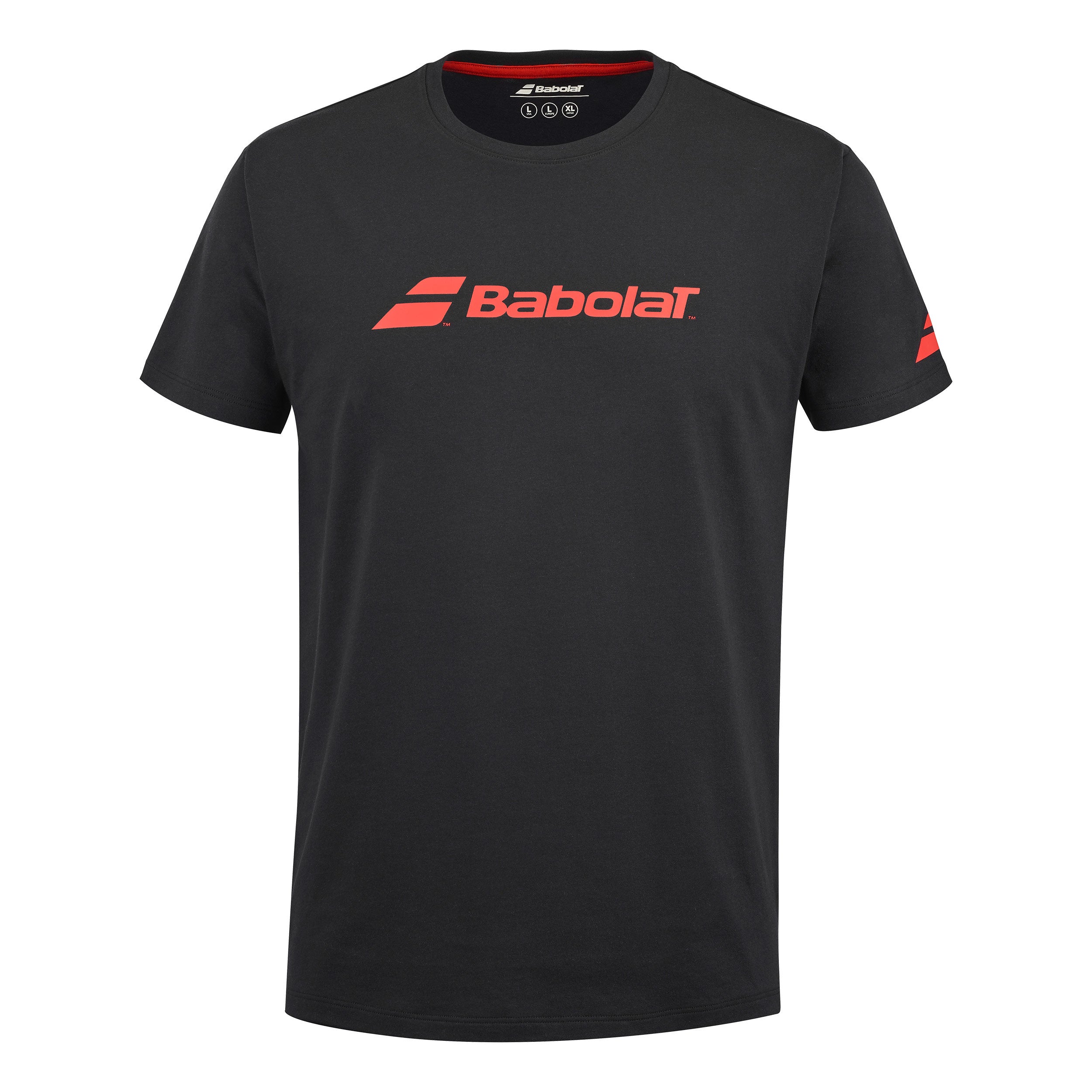 Babolat Exercise T-shirt Heren-Zwart