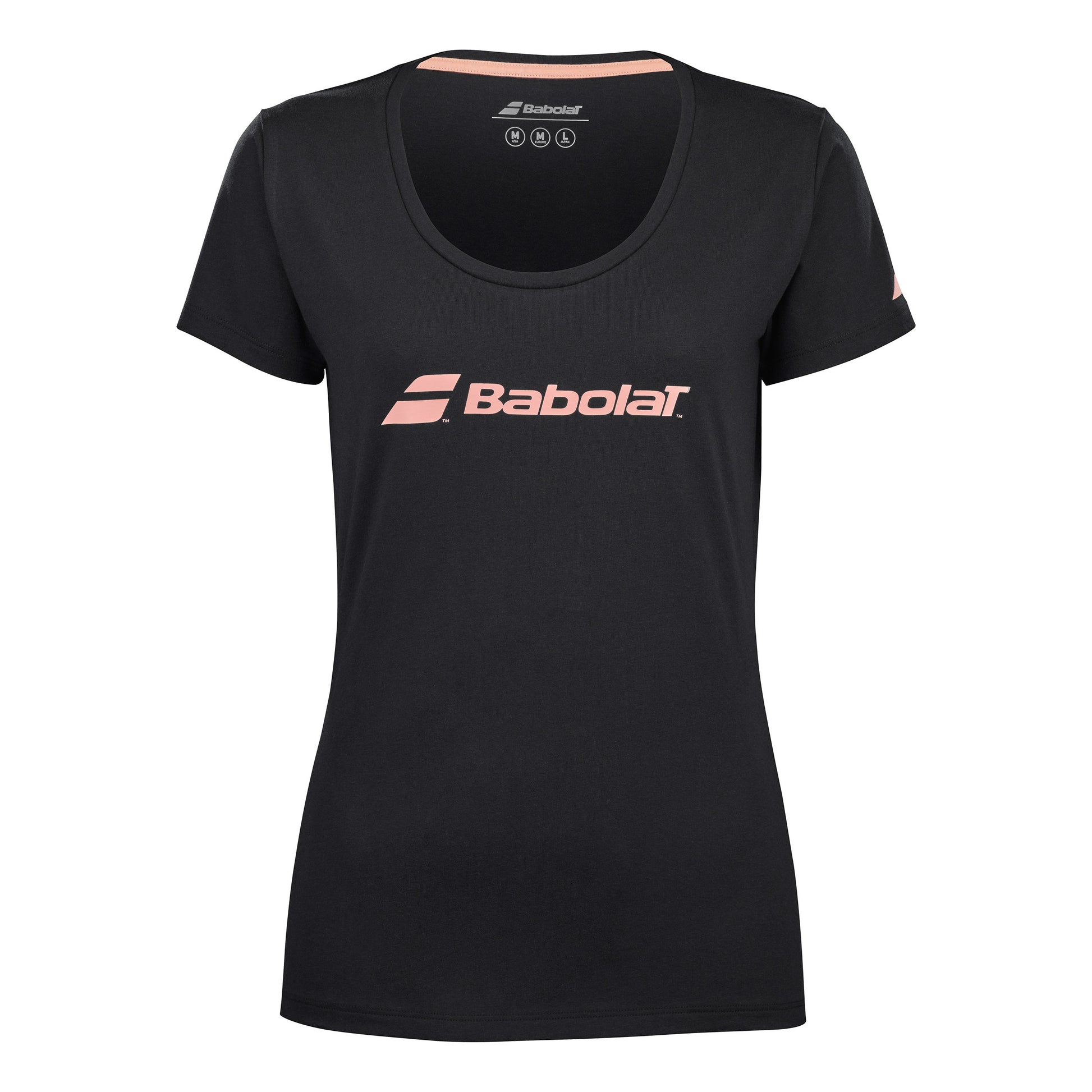 Babolat Exercise T-shirt Dames - zwart,