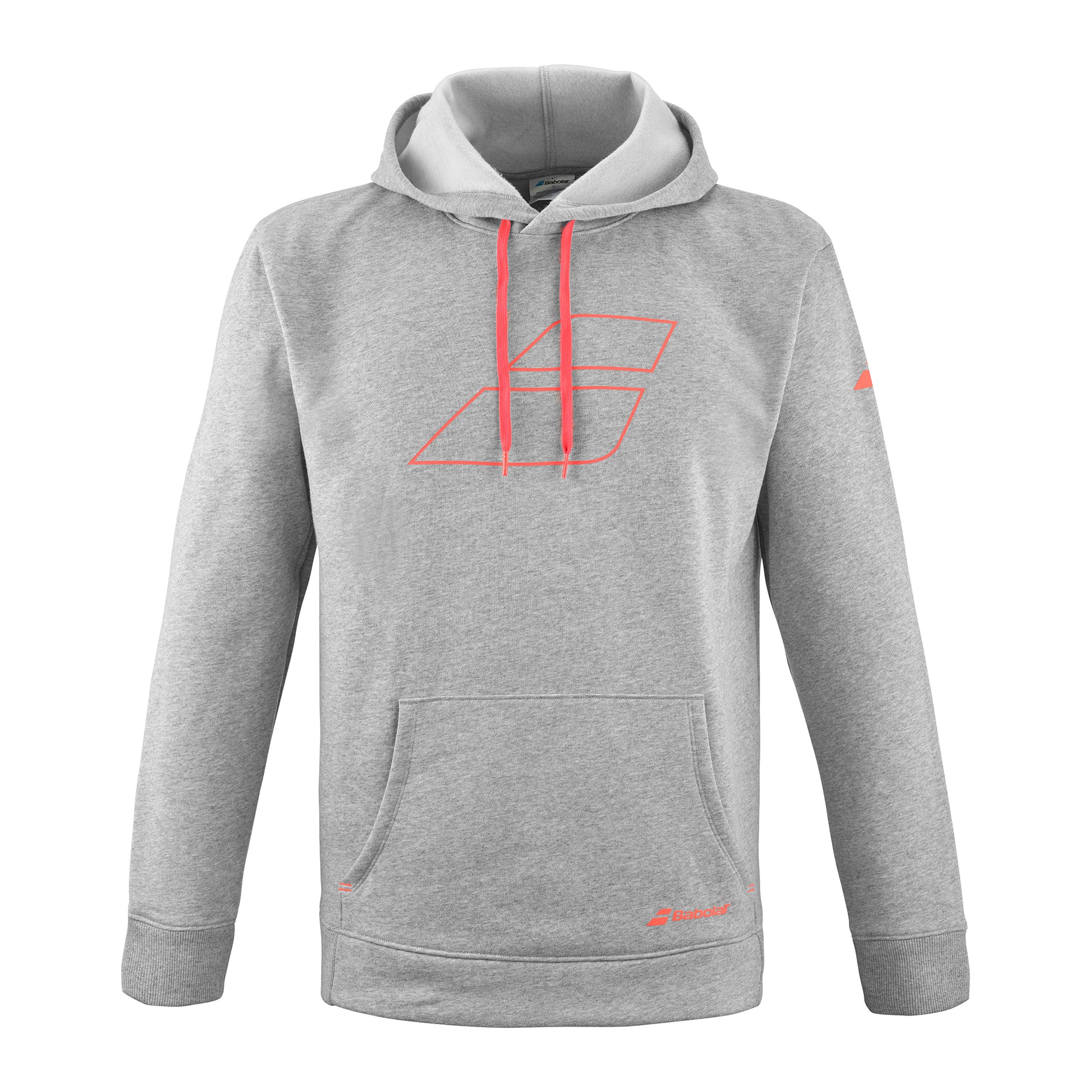 Babolat Strike Sweater met capuchon Unisex - grijs,