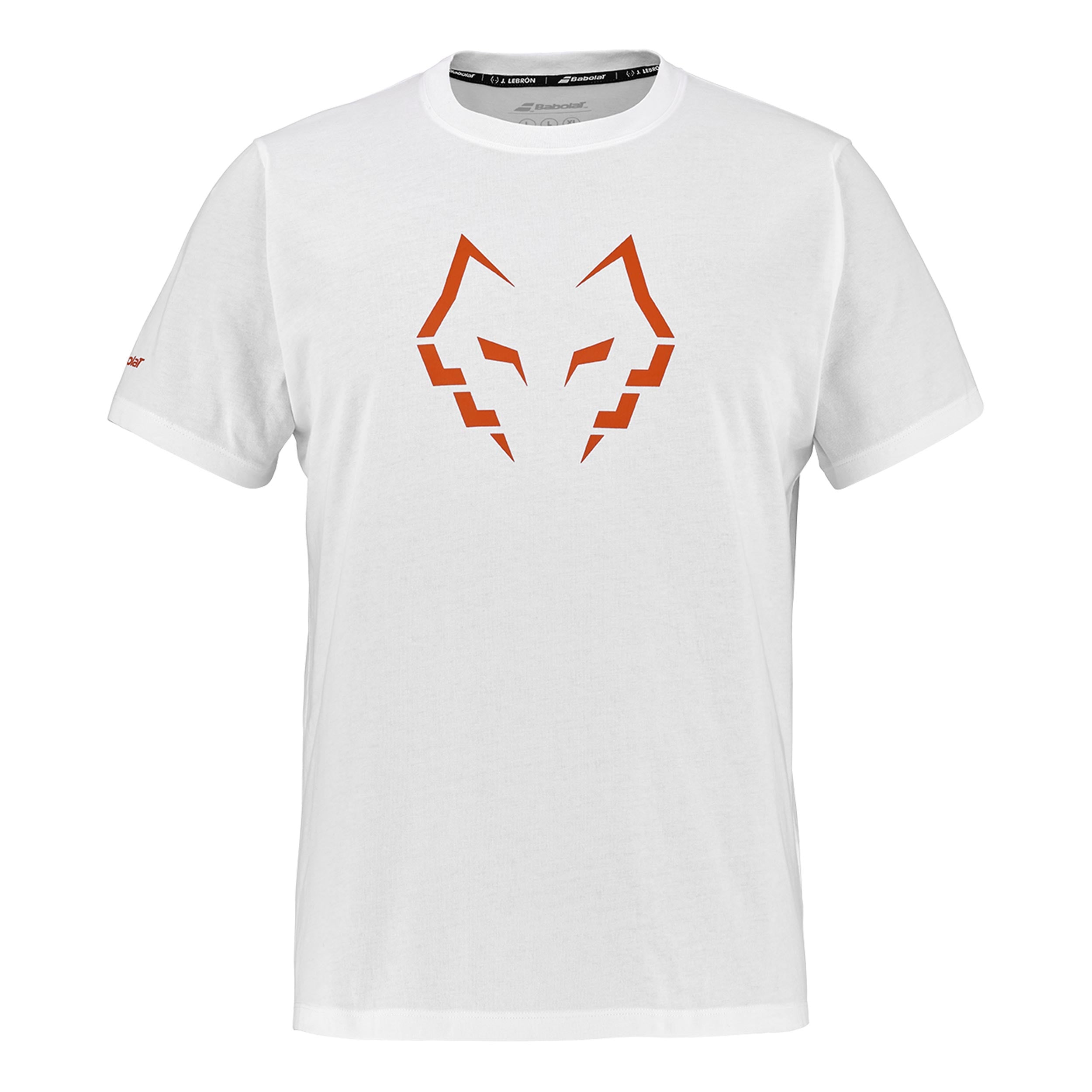 Babolat J. Lebron T-shirt Heren-wit