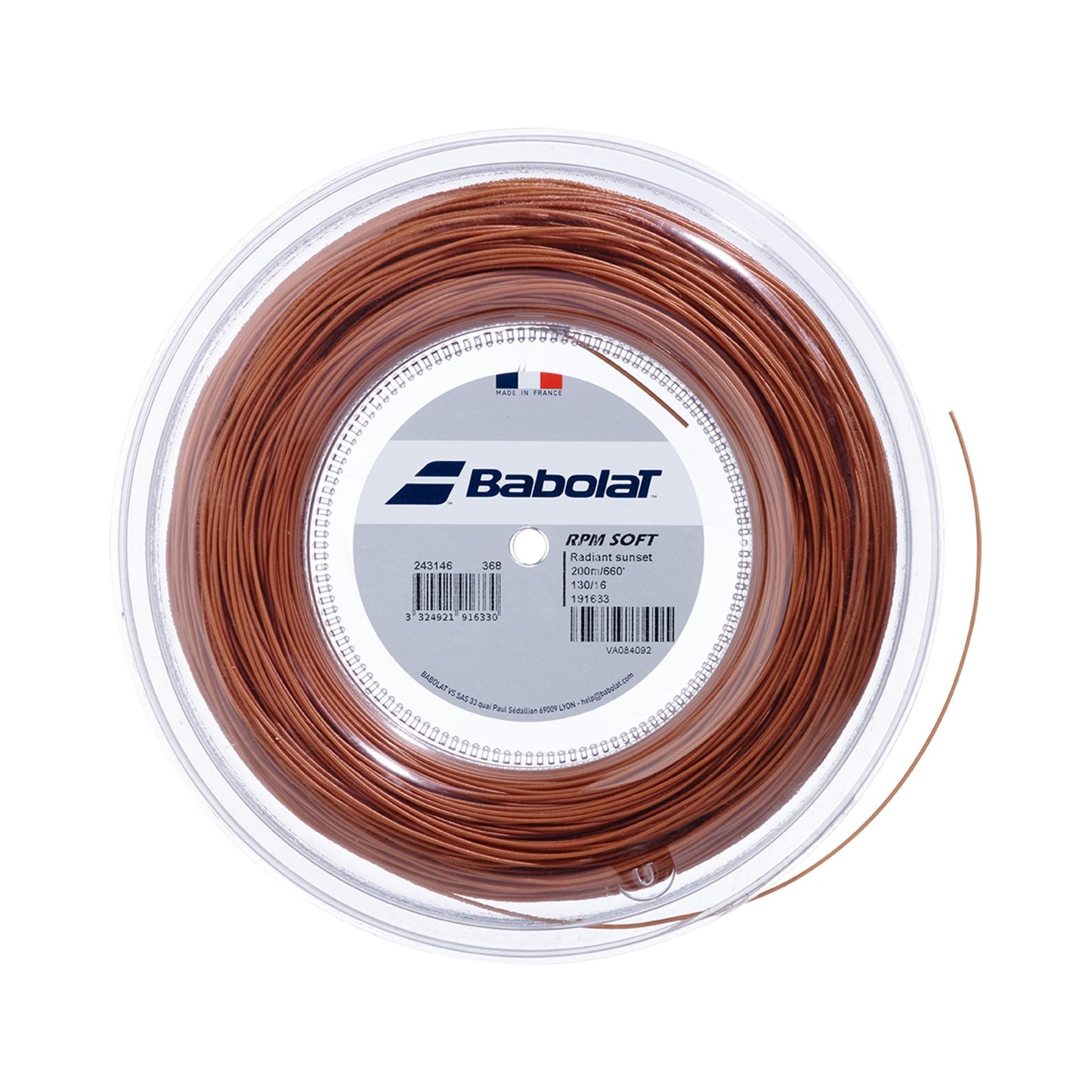 Babolat RPM Soft Rol Snaren 200m-Lichtrood
