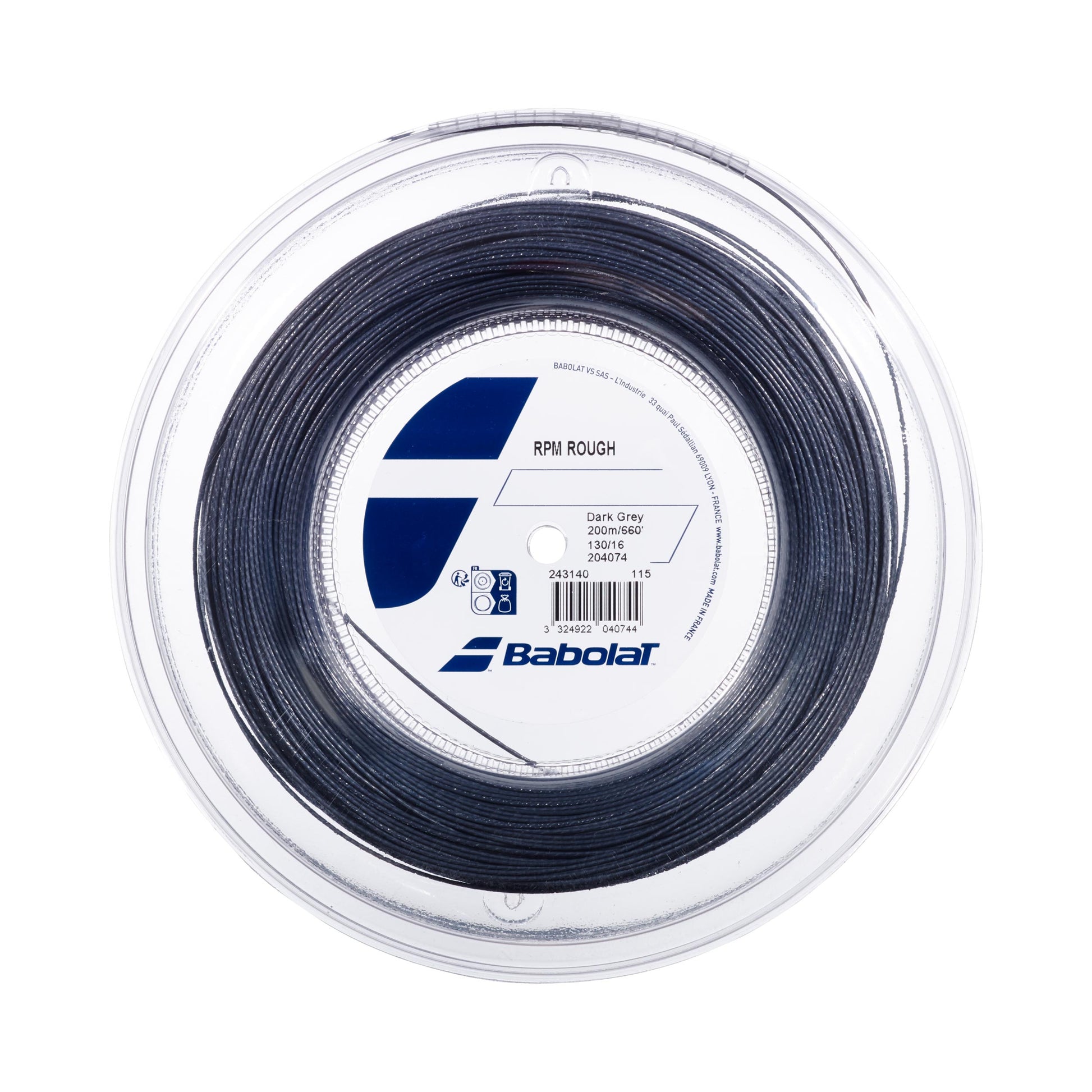 Babolat RPM Rough Rol Snaren 200m-Grijs