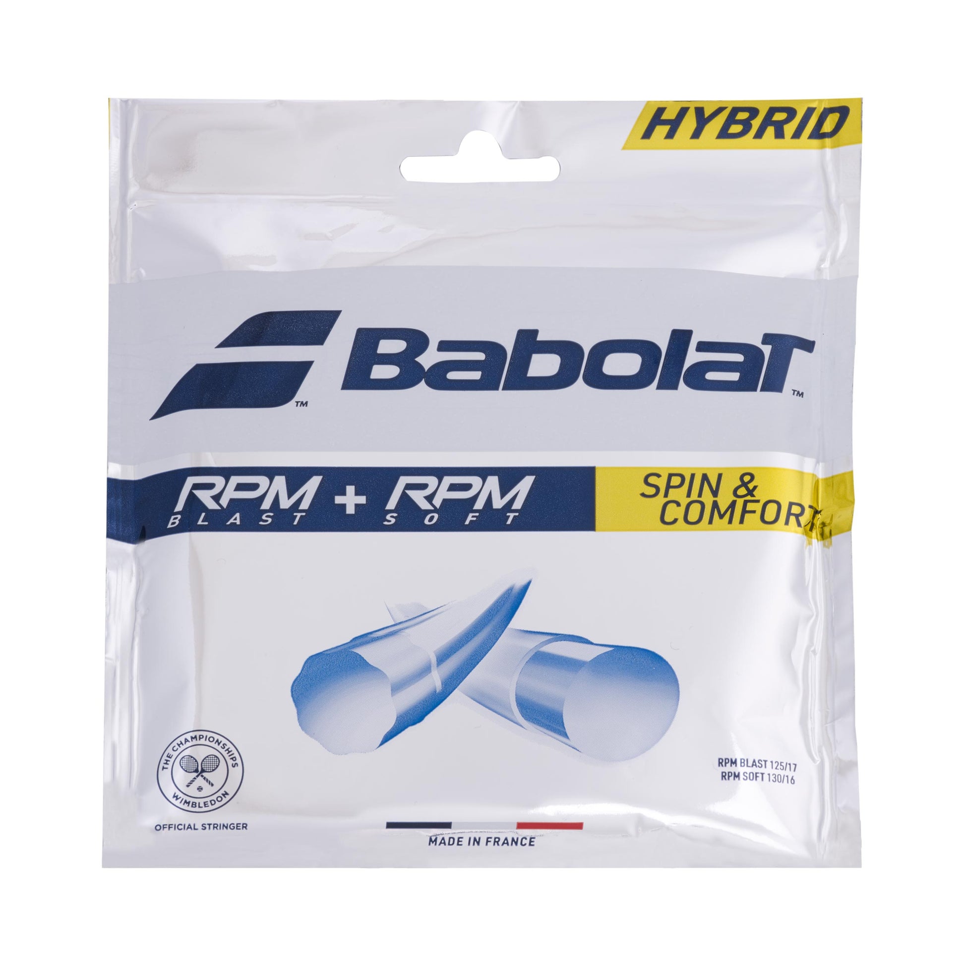 Babolat RPM Blast 125 + RPM Soft 130 Set Snaren-Grijs